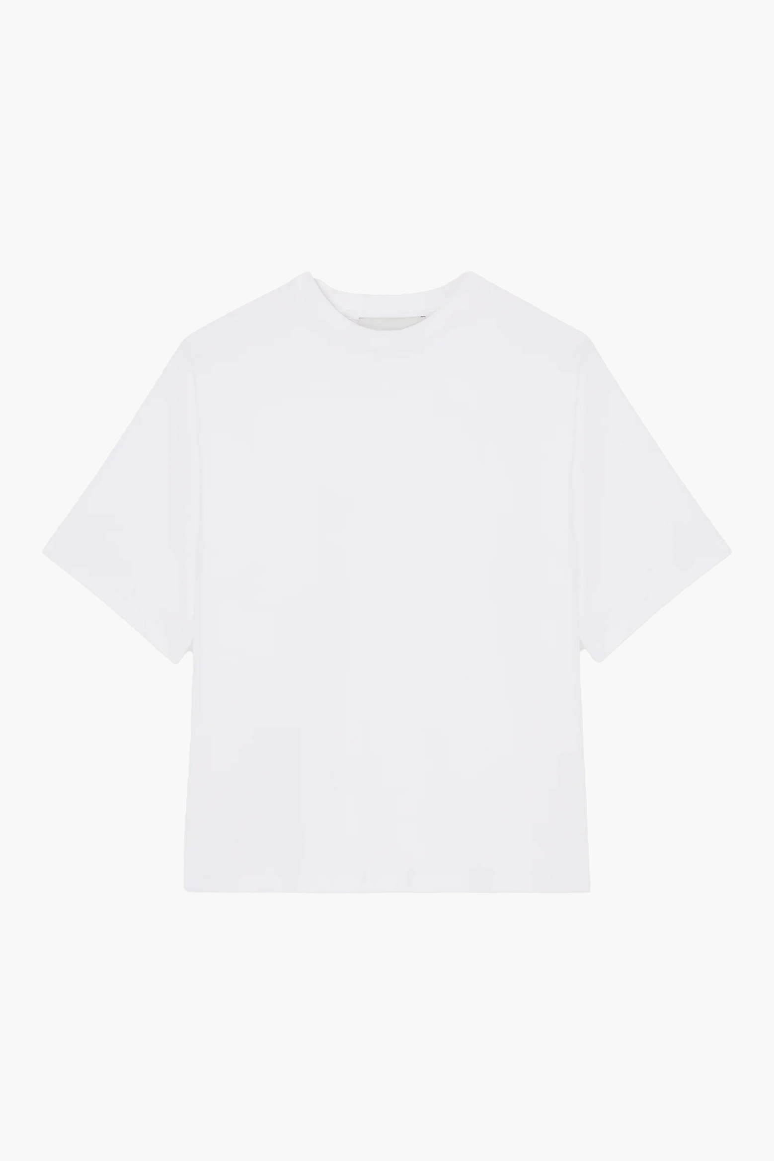 RÓHE OVERSIZED COTTON T-SHIRT IN OPTIC WHITE | THE NEW TREND