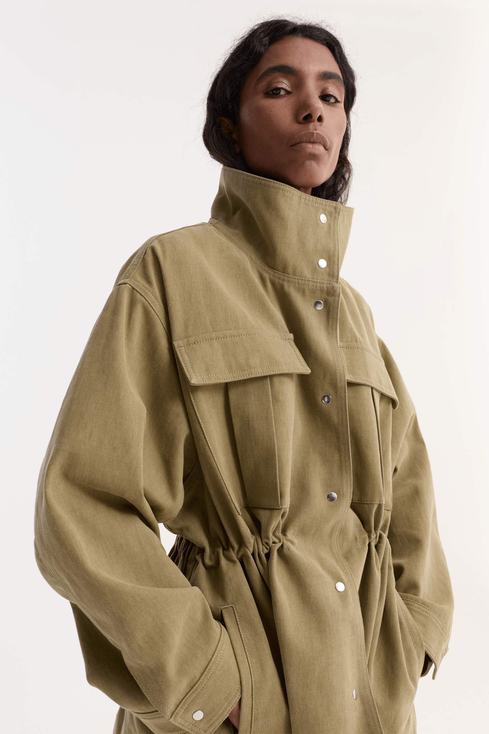 SCULPTURAL SAFARI JACKET