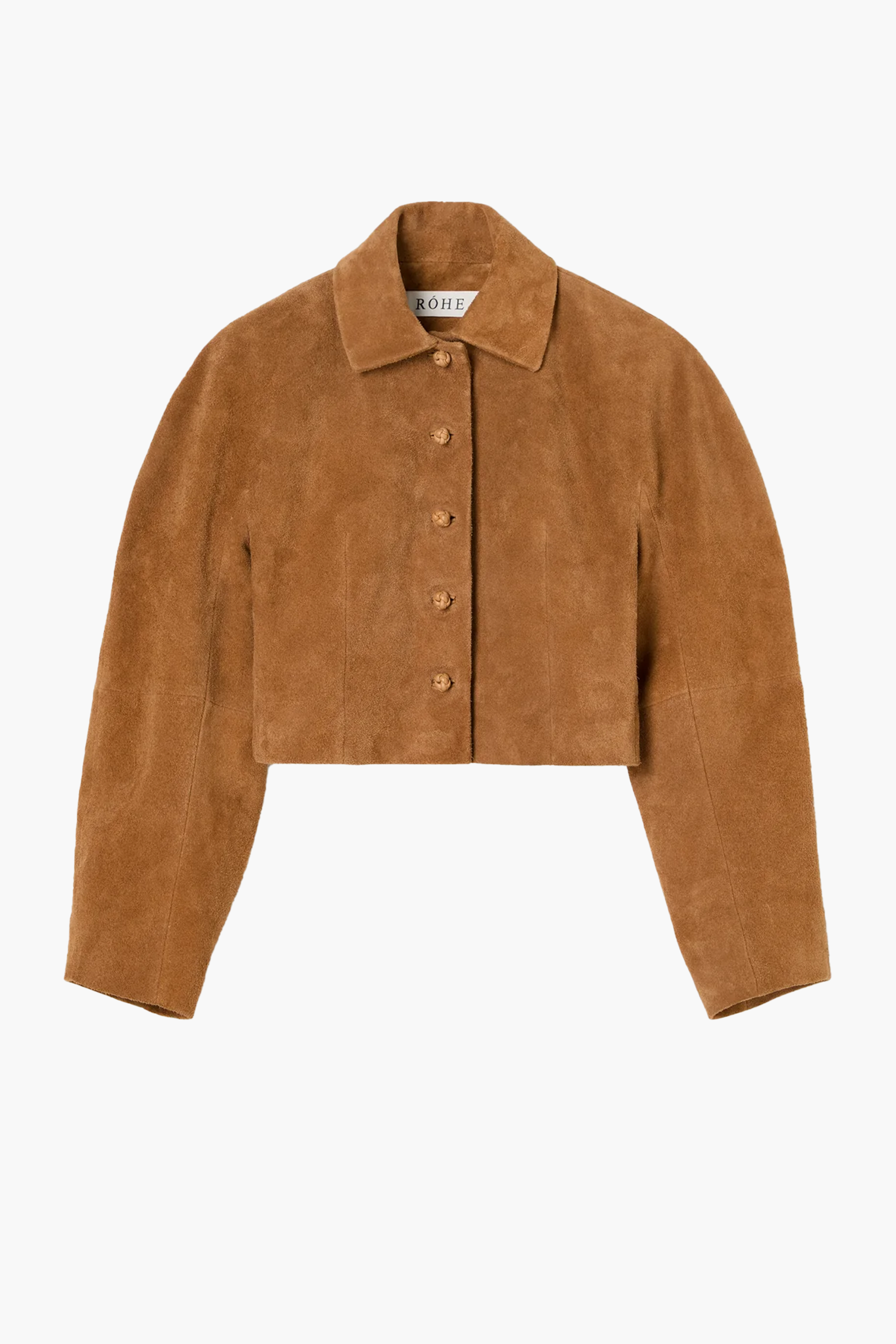 ROHE ROUNDED TEXTURED SUEDE JACKET | THE NEW TREND