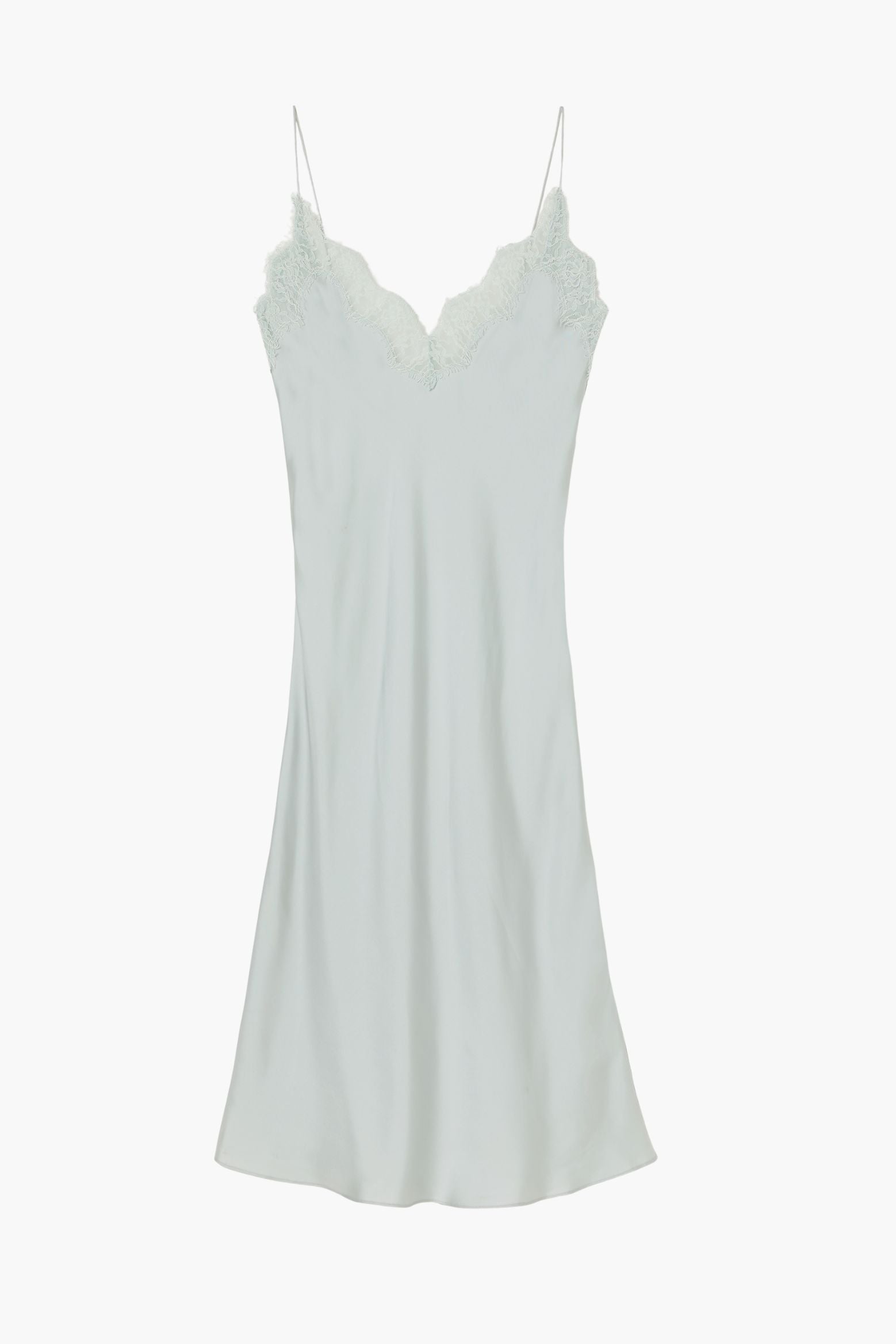 SILK LACE SLIP DRESS