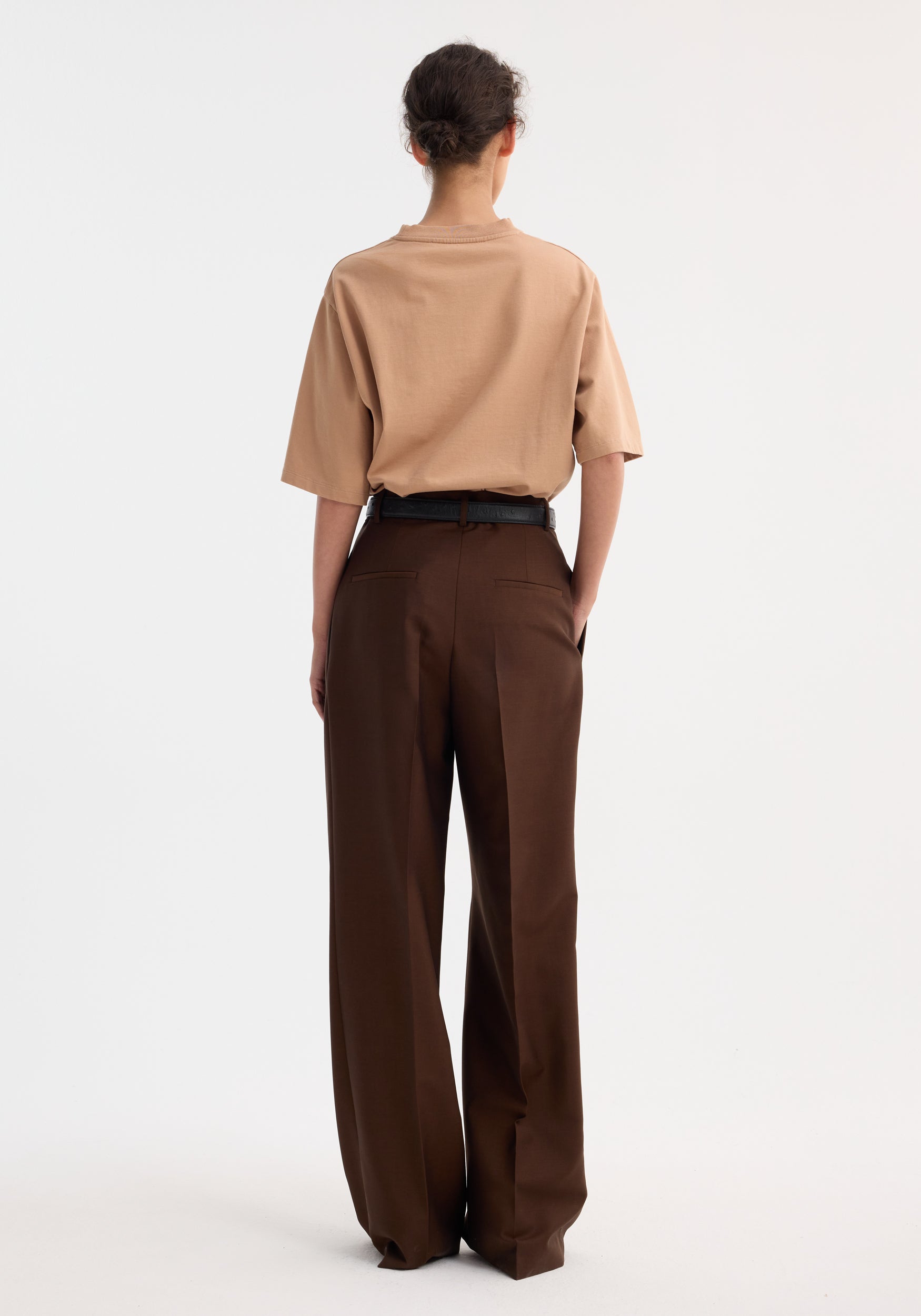 RÓHE DUAL TONE PIQUÉ TAILORED TROUSERS | THE NEW TREND