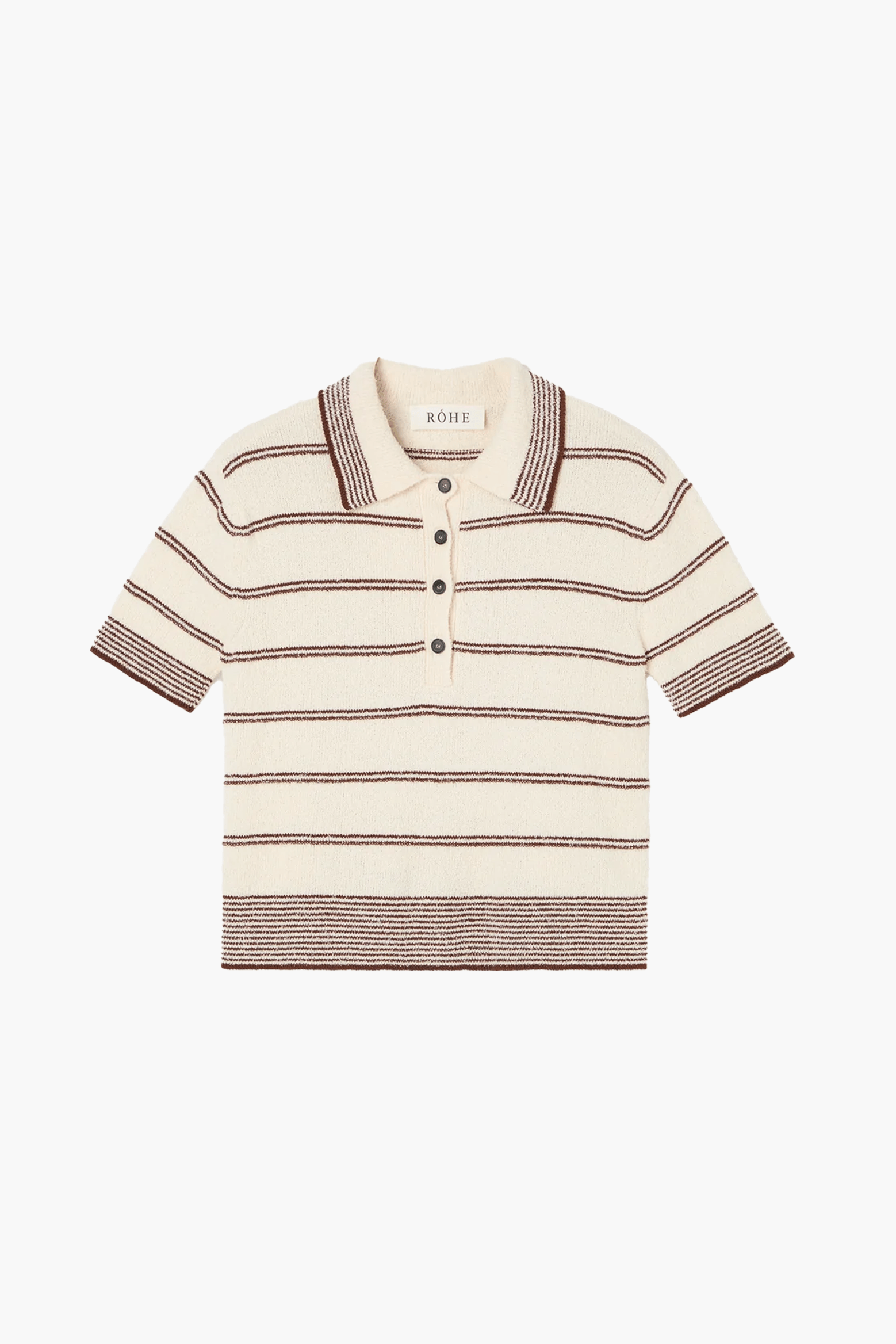 TOWELLING STRIPED POLO