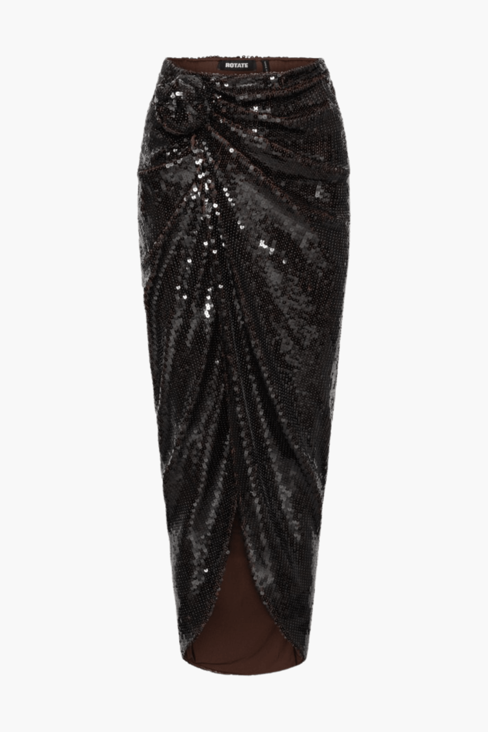 SEQUINS KNOT SKIRT