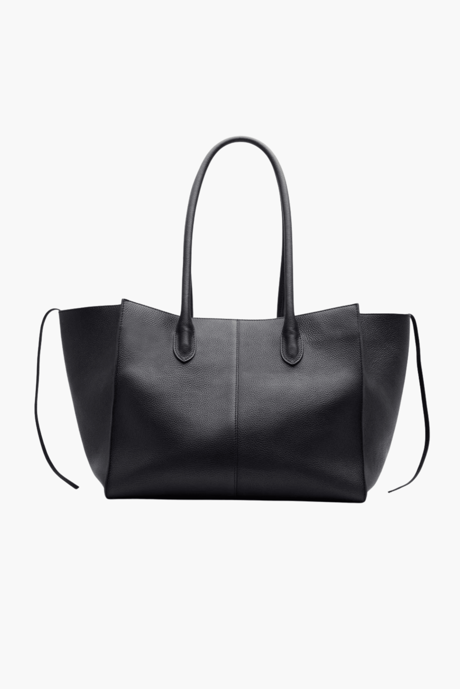 GRAINED LARGE TOTE