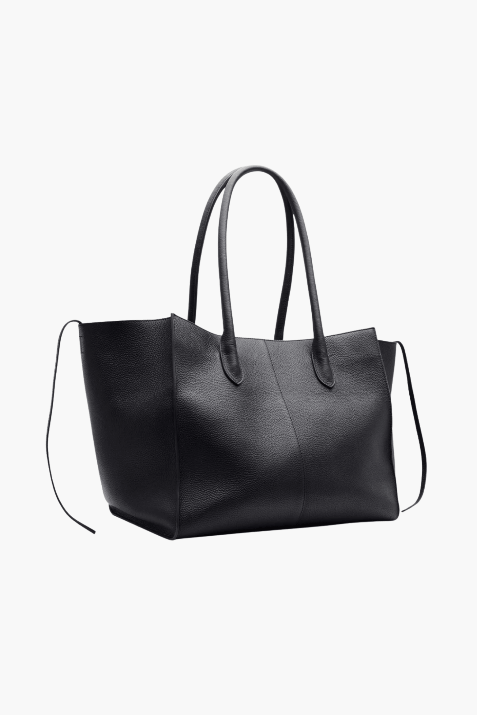 GRAINED LARGE TOTE