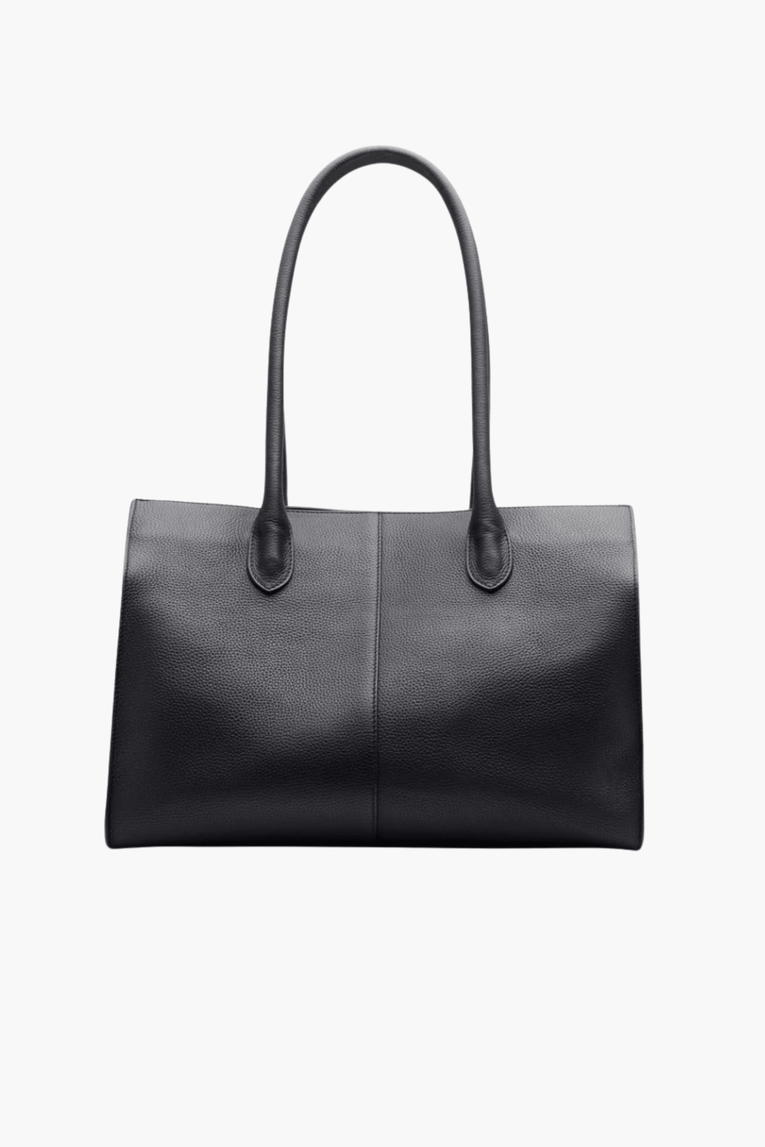 GRAINED LARGE TOTE