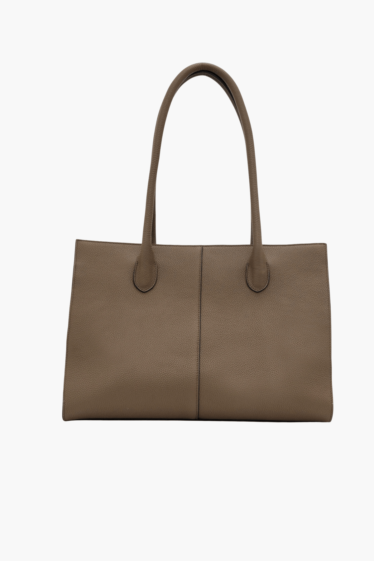 GRAINED LARGE TOTE