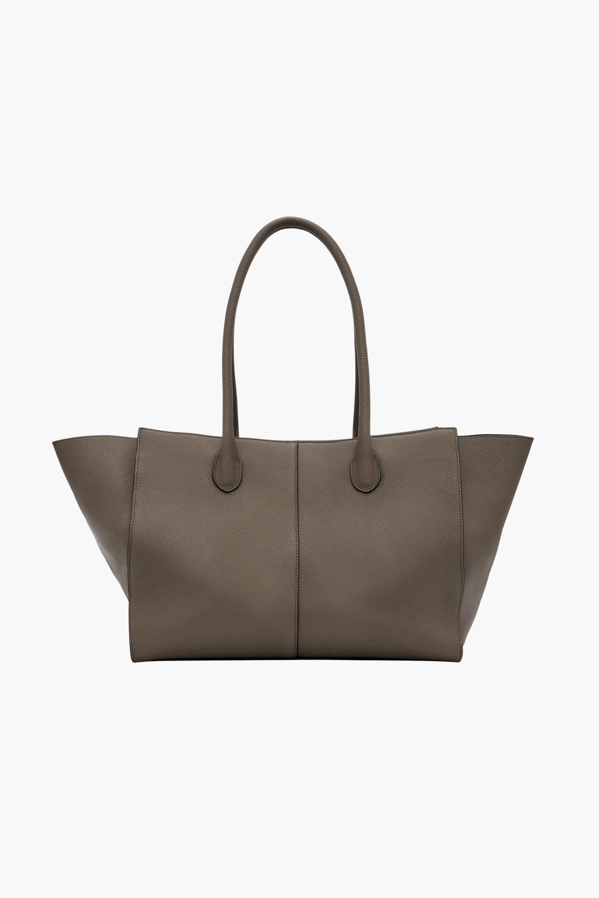 GRAINED LARGE TOTE