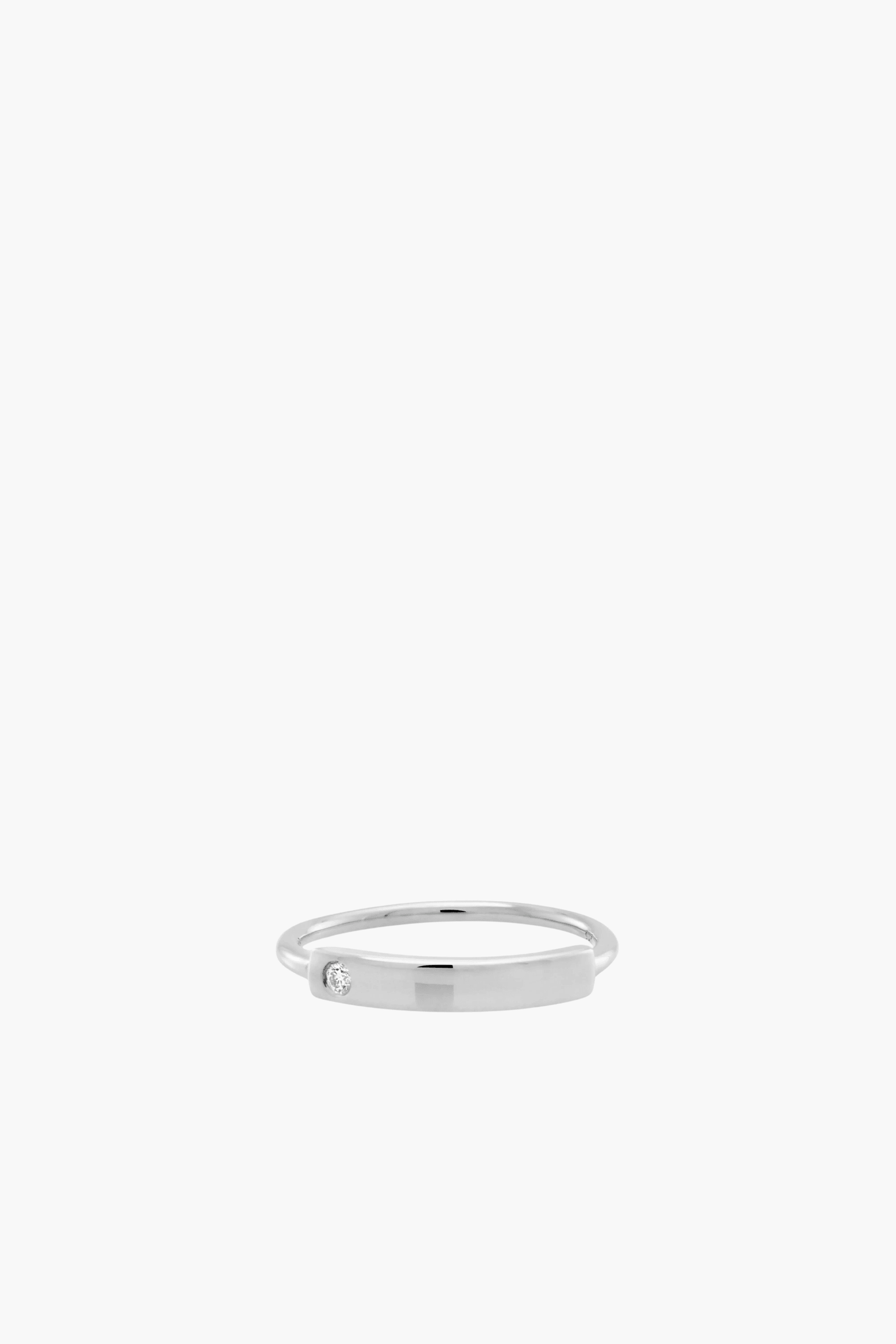 DIAMOND BAR RING
