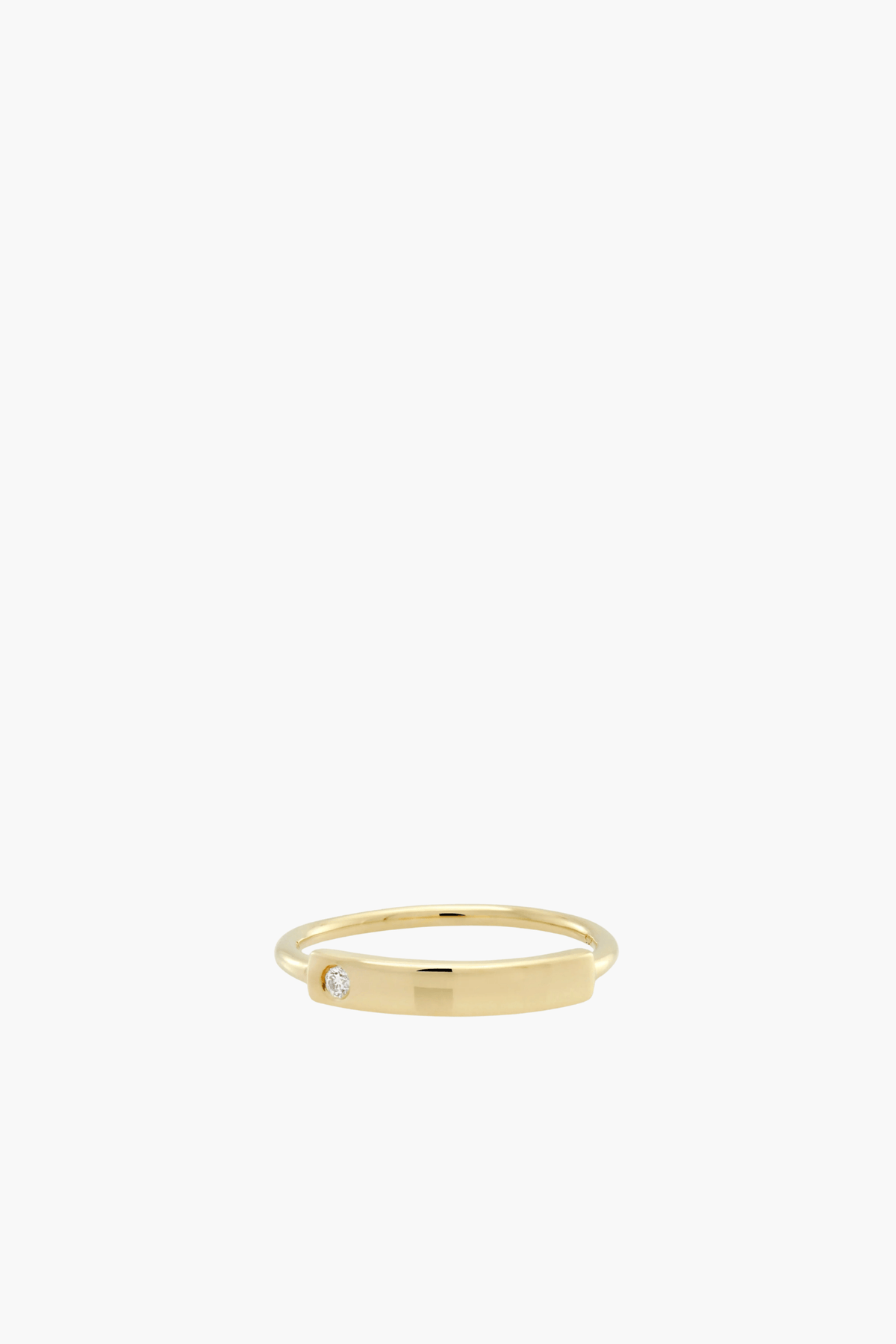 DIAMOND BAR RING
