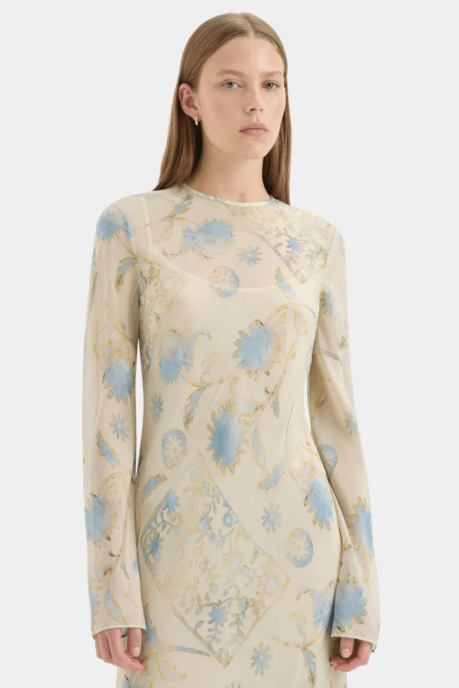 CECILE LONG SLEEVE DRESS