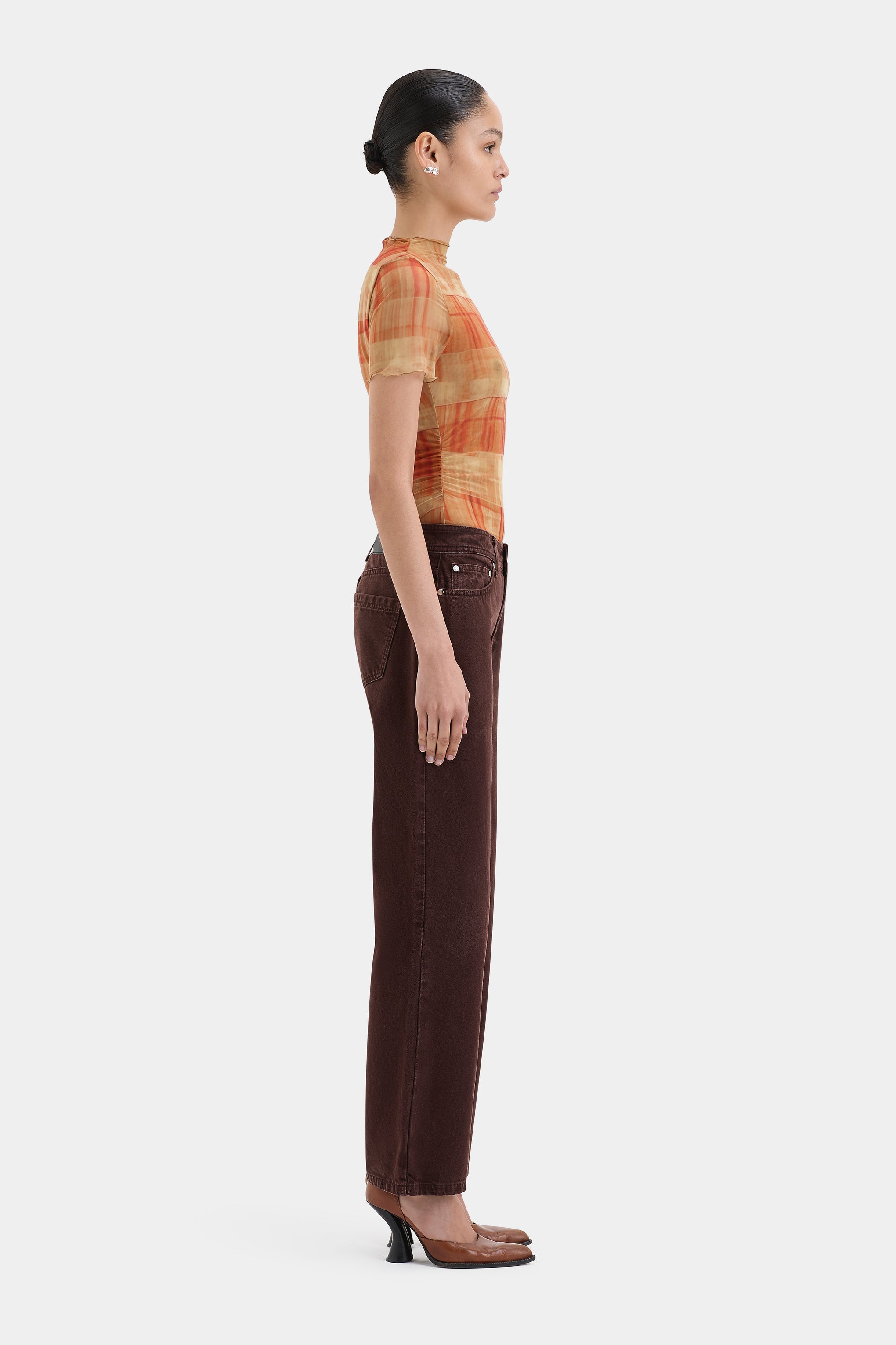 SIR FERRERA TOP IN ARANCIA CHECK | THE NEW TREND