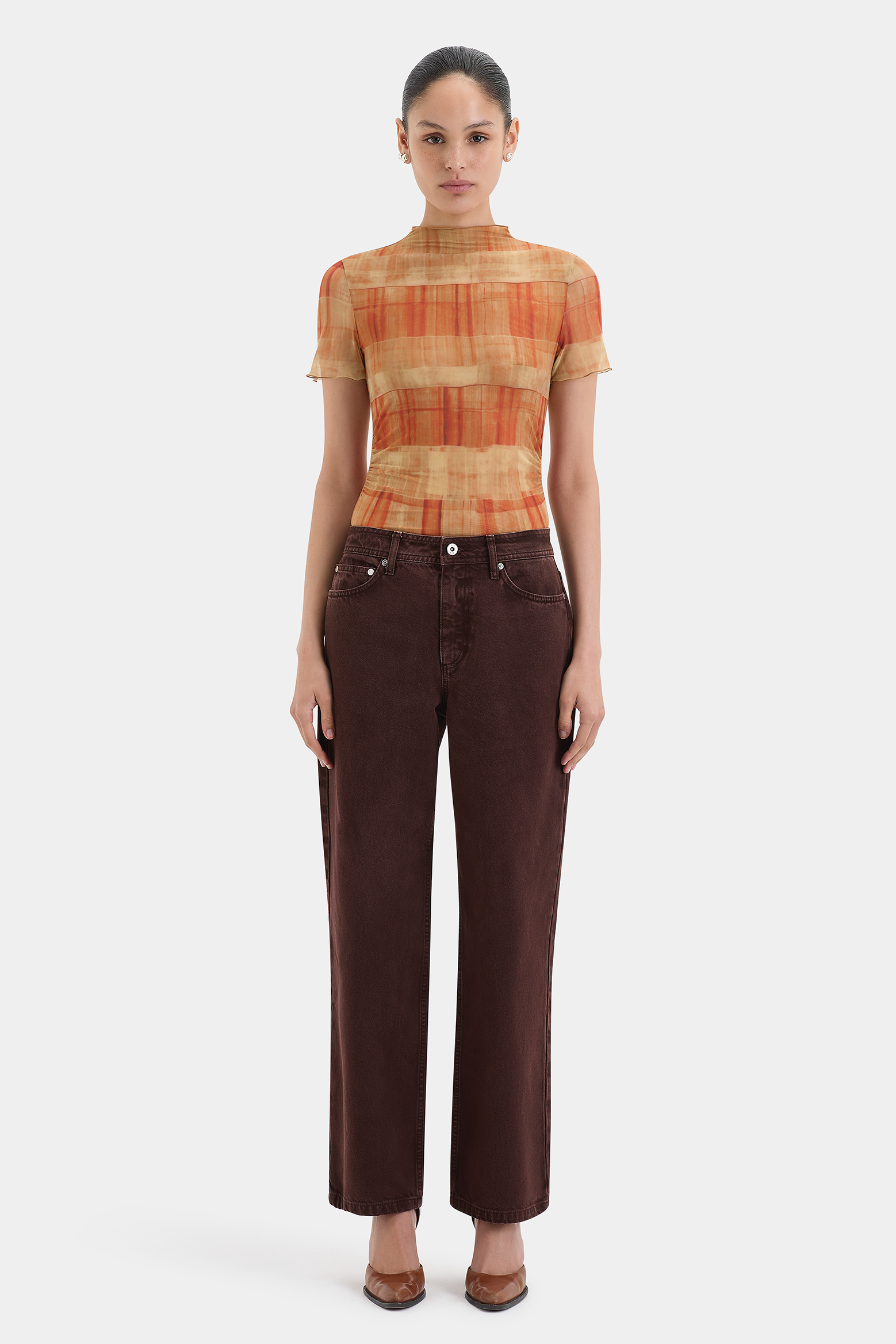 SIR FERRERA TOP IN ARANCIA CHECK | THE NEW TREND