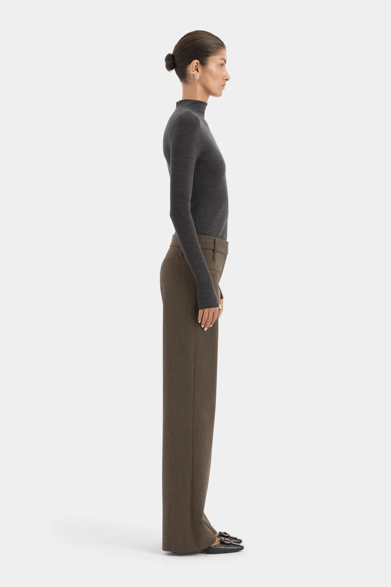 MIKKEL ZIP LONG SLEEVE TOP