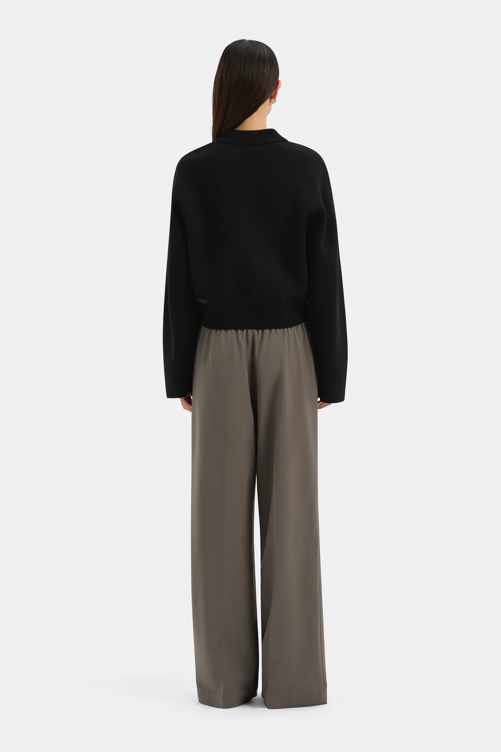 PLAYBACK RIB NECK SWEATER