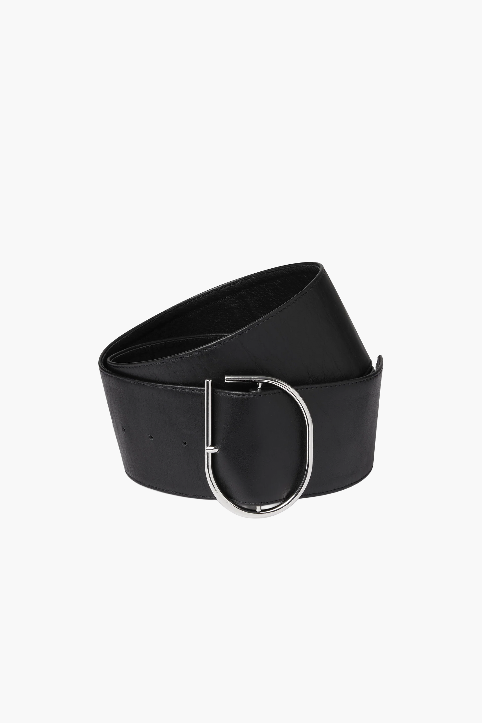 SIR ROCCO WIDE LEATHER BELT IN BLACK | THE NEW TREND