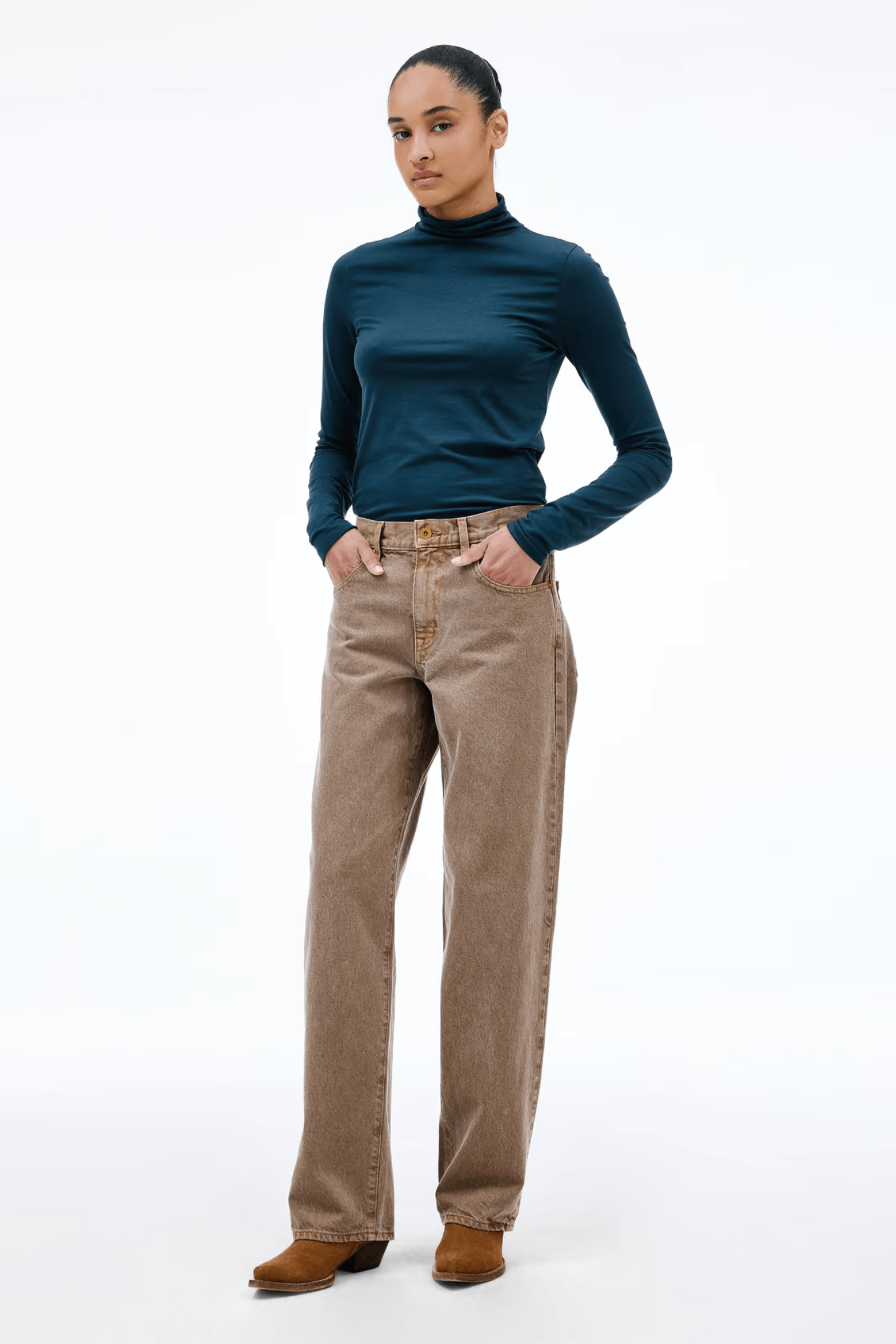 JAMIE MID RISE CURVE JEAN
