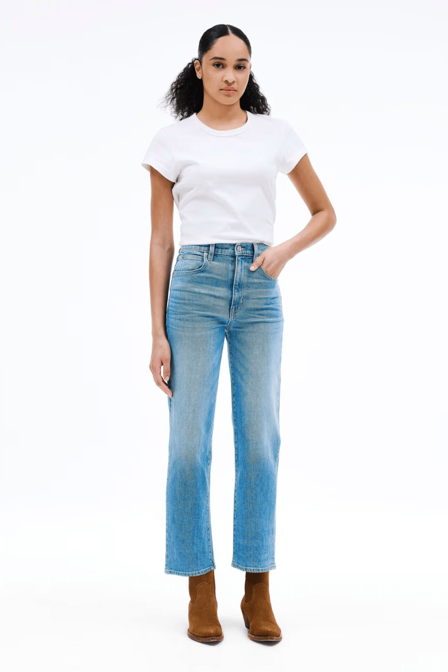 LONDON CROP JEAN