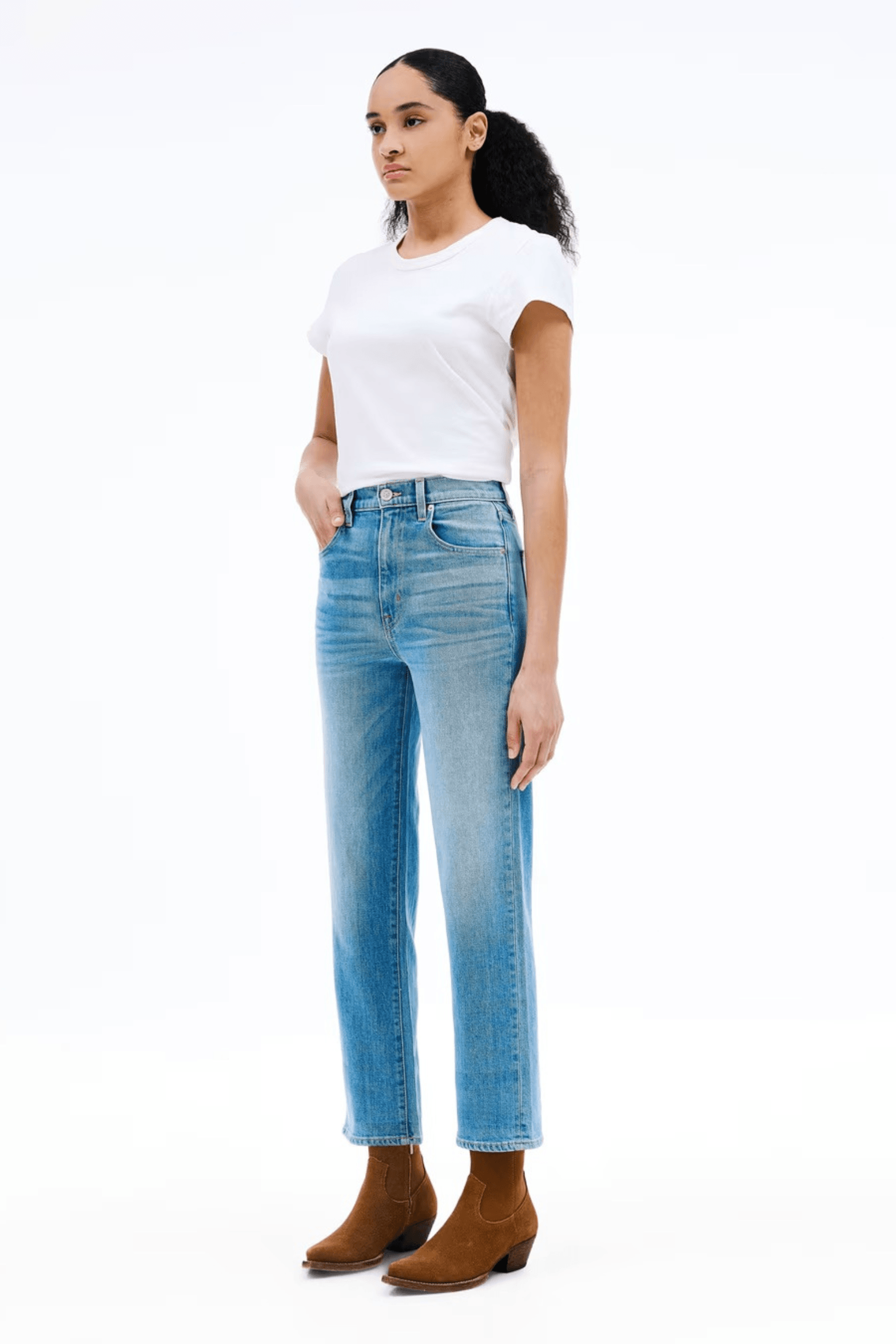 LONDON CROP JEAN