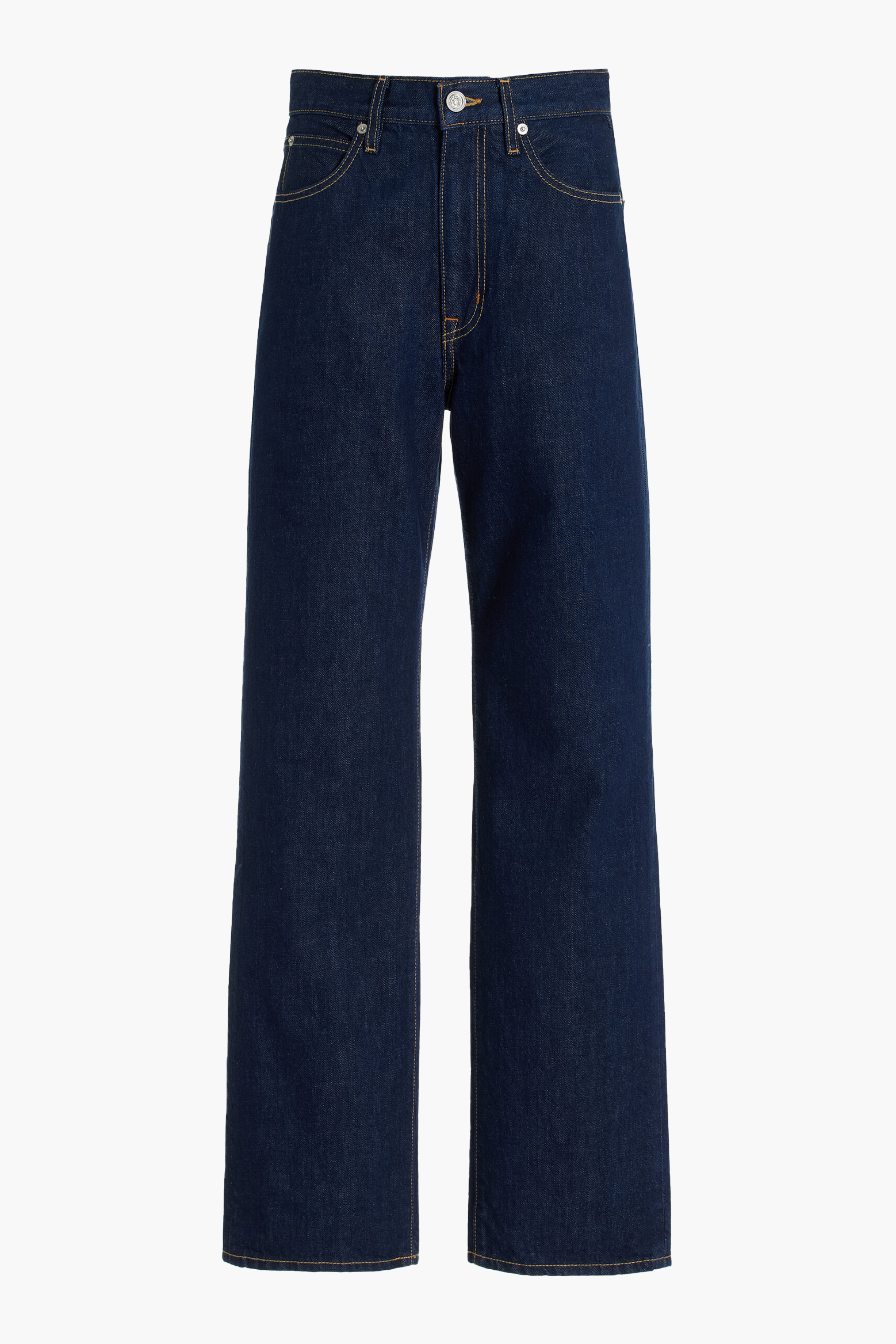 SLVRLAKE LONDON HIGH RISE STRAIGHT LEG JEAN IN MIDNIGHT MILE | THE NEW TREND
