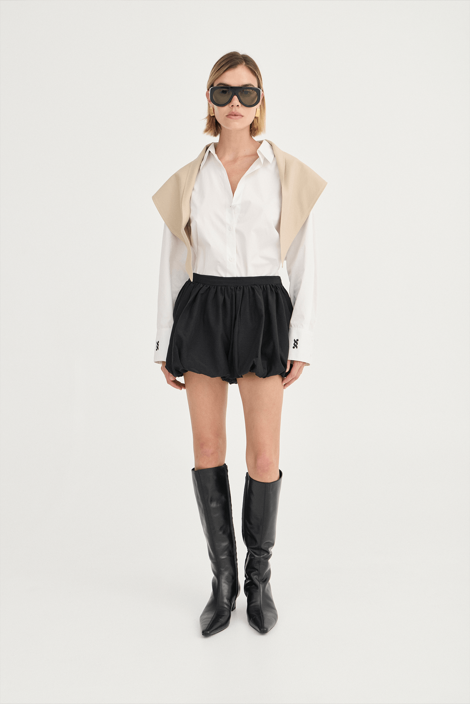 SOLAQUA FRANCA SHIRT WHITE | THE NEW TREND