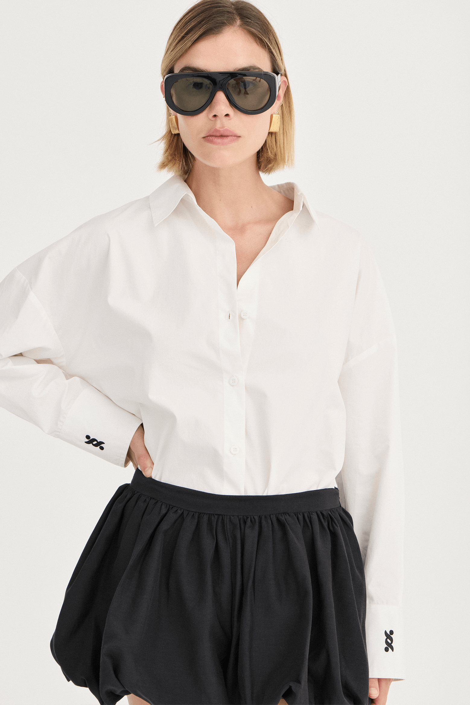 SOLAQUA FRANCA SHIRT WHITE | THE NEW TREND