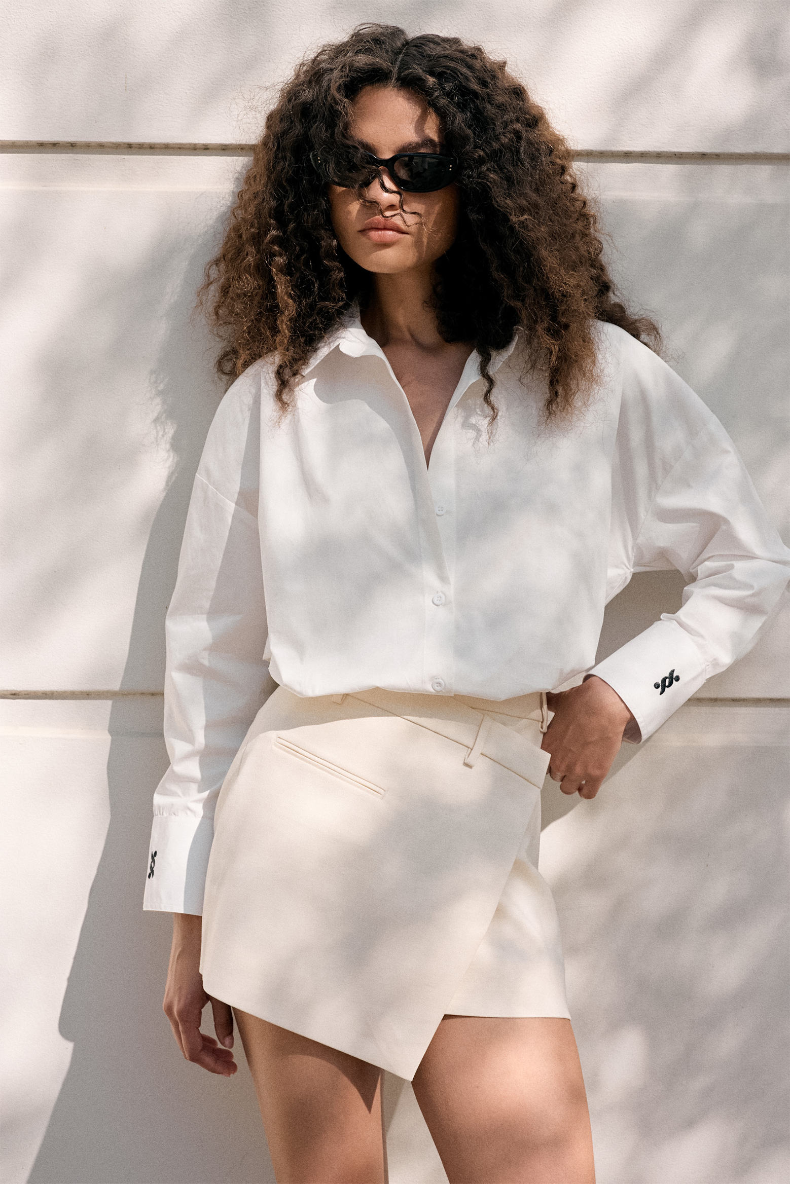 SOLAQUA SASKIA SKIRT IVORY | THE NEW TREND