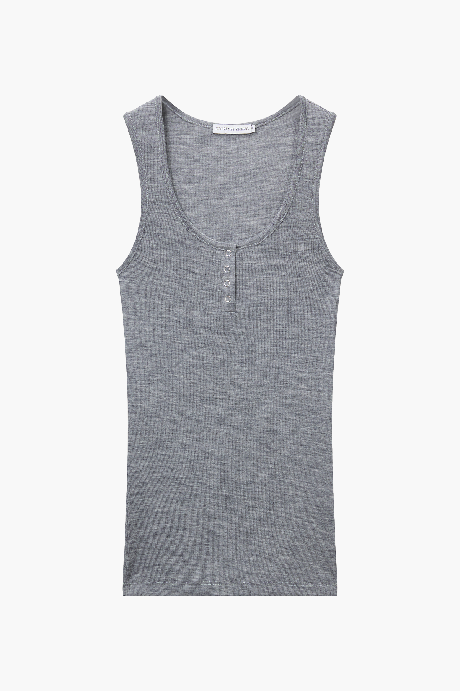 MERINO HENLEY TANK