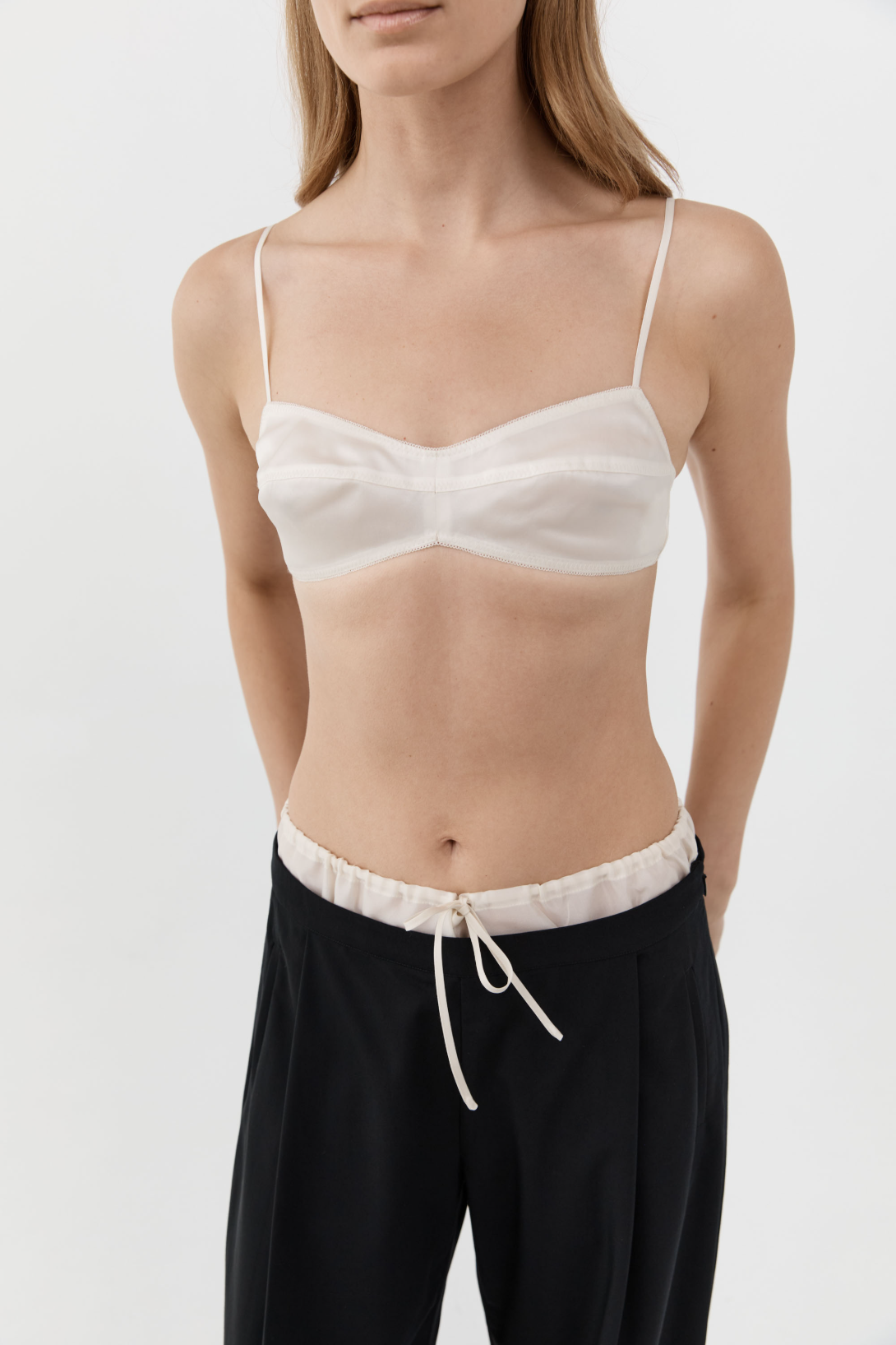SILK ORGANZA BRALETTE