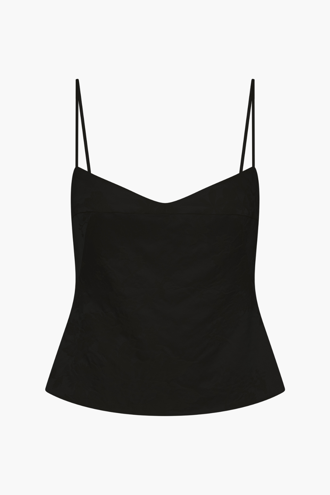SILK WOOL JACQUARD CAMI