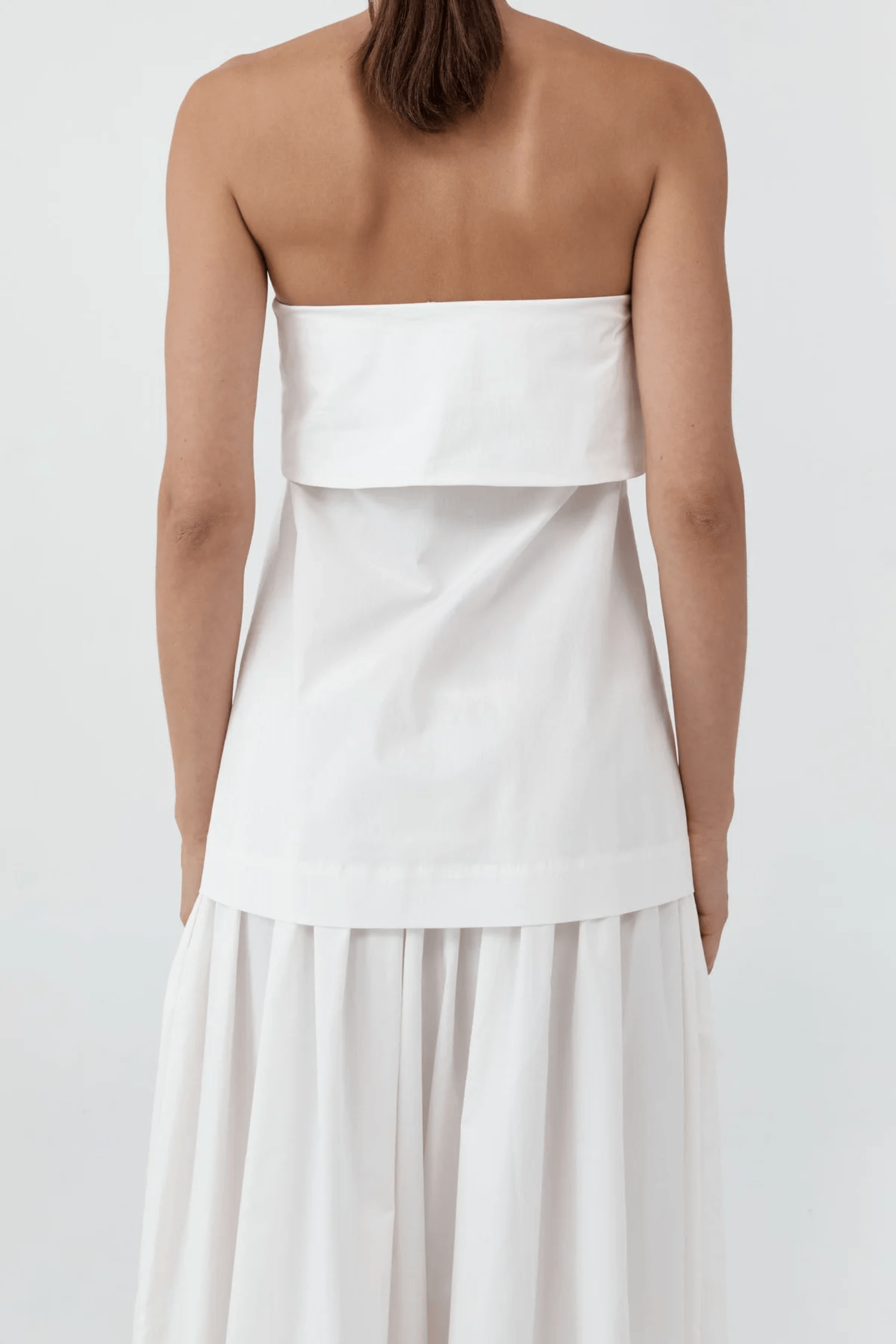 STRAPLESS WRAP TOP