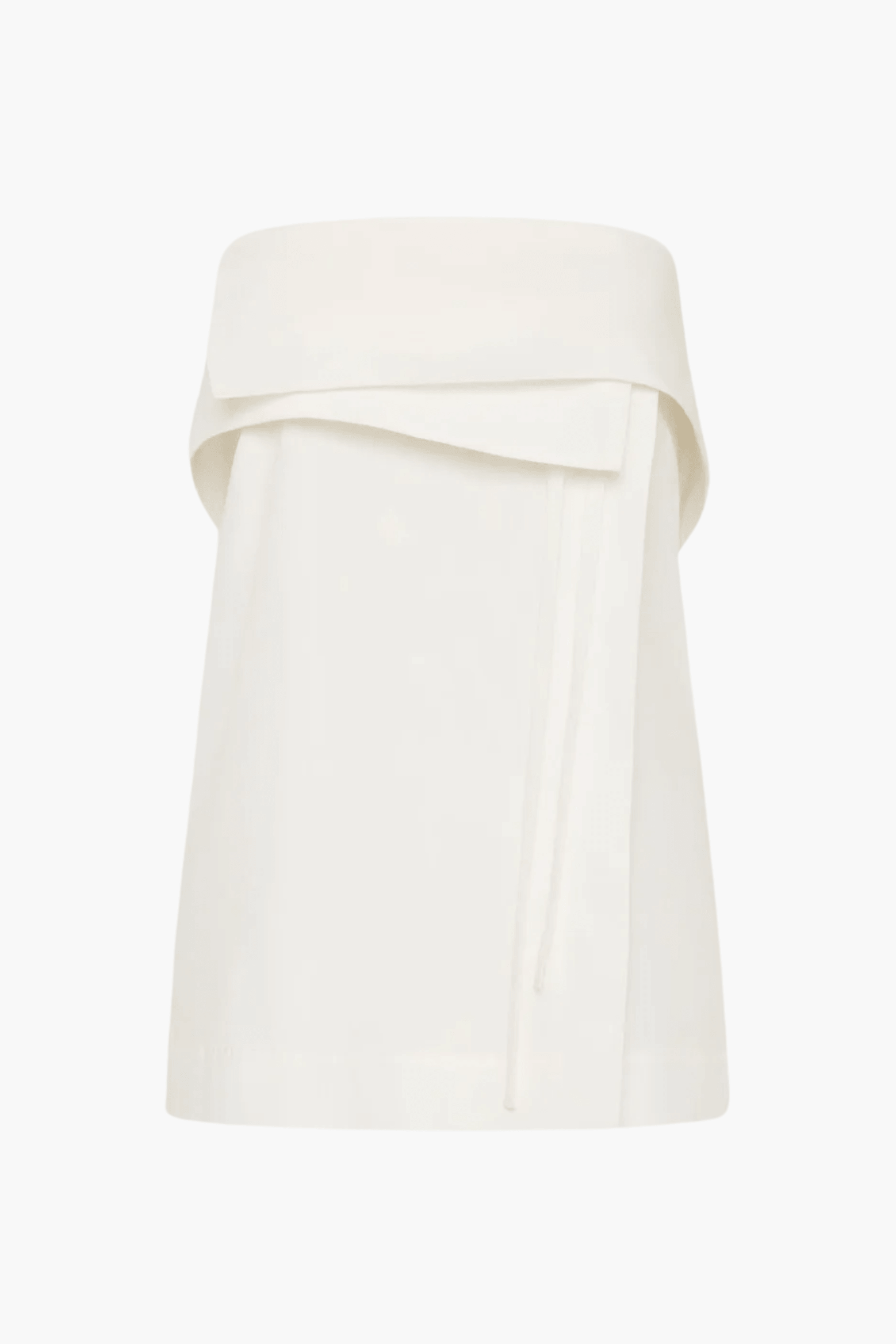 STRAPLESS WRAP TOP