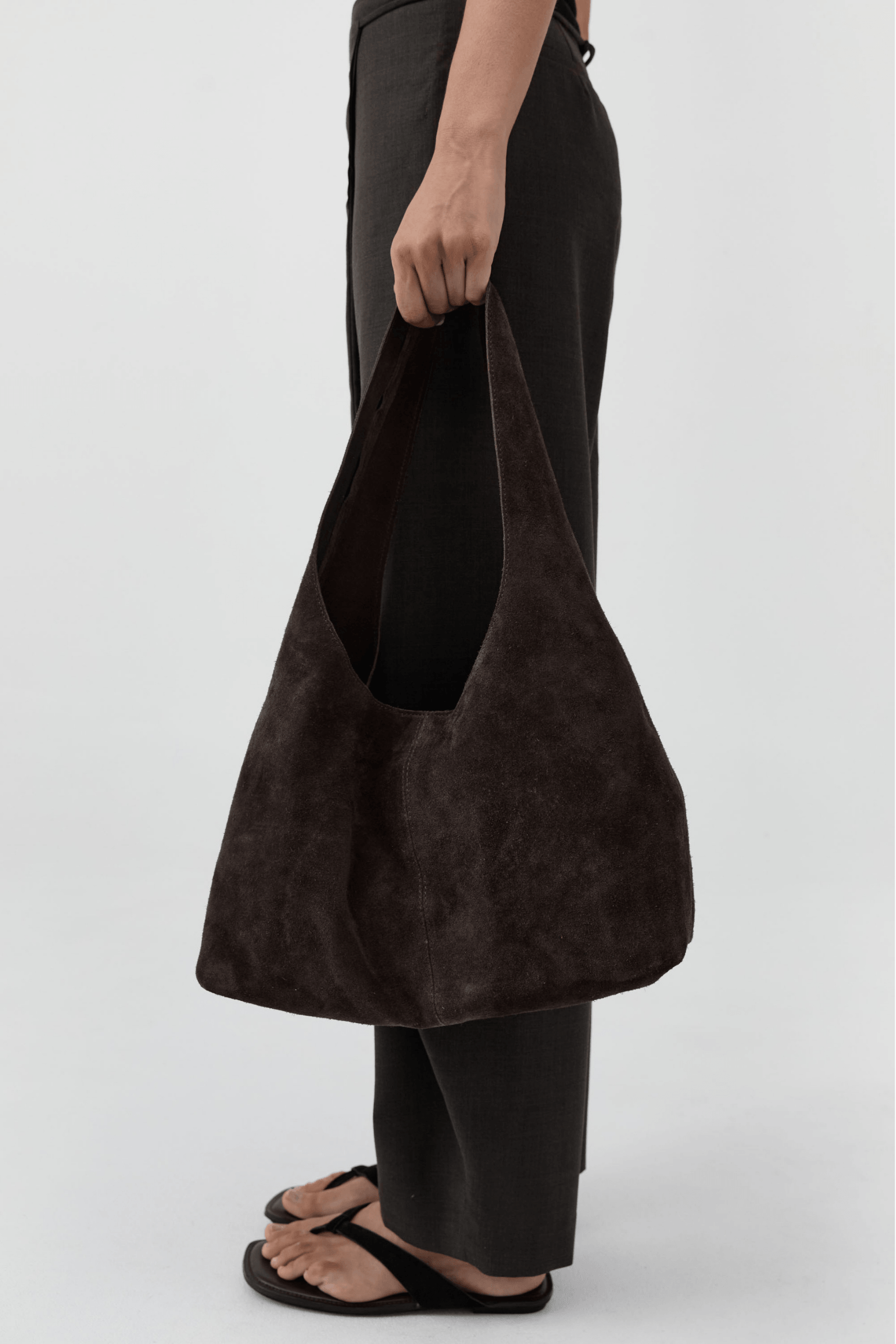 SUEDE SOFT BAG