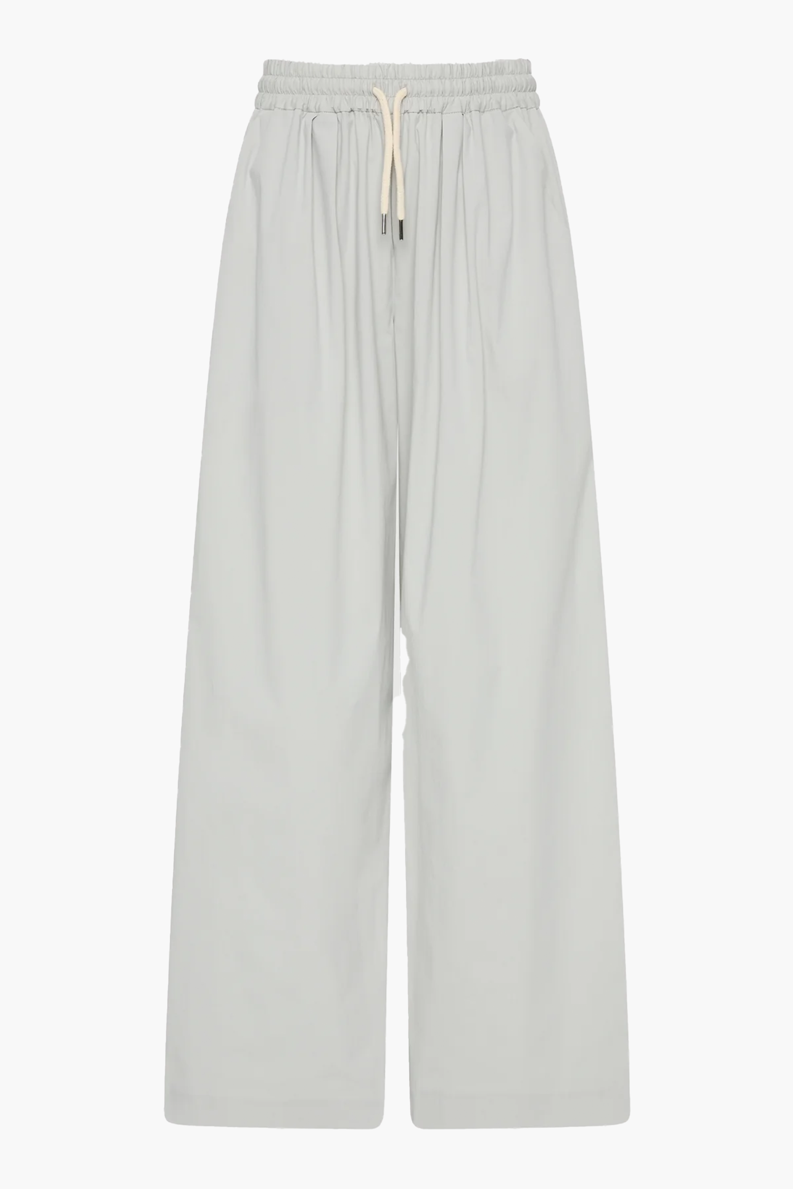 ST. AGNI EVERYDAY DRAWSTRING PANTS IN SILVER | THE NEW TREND