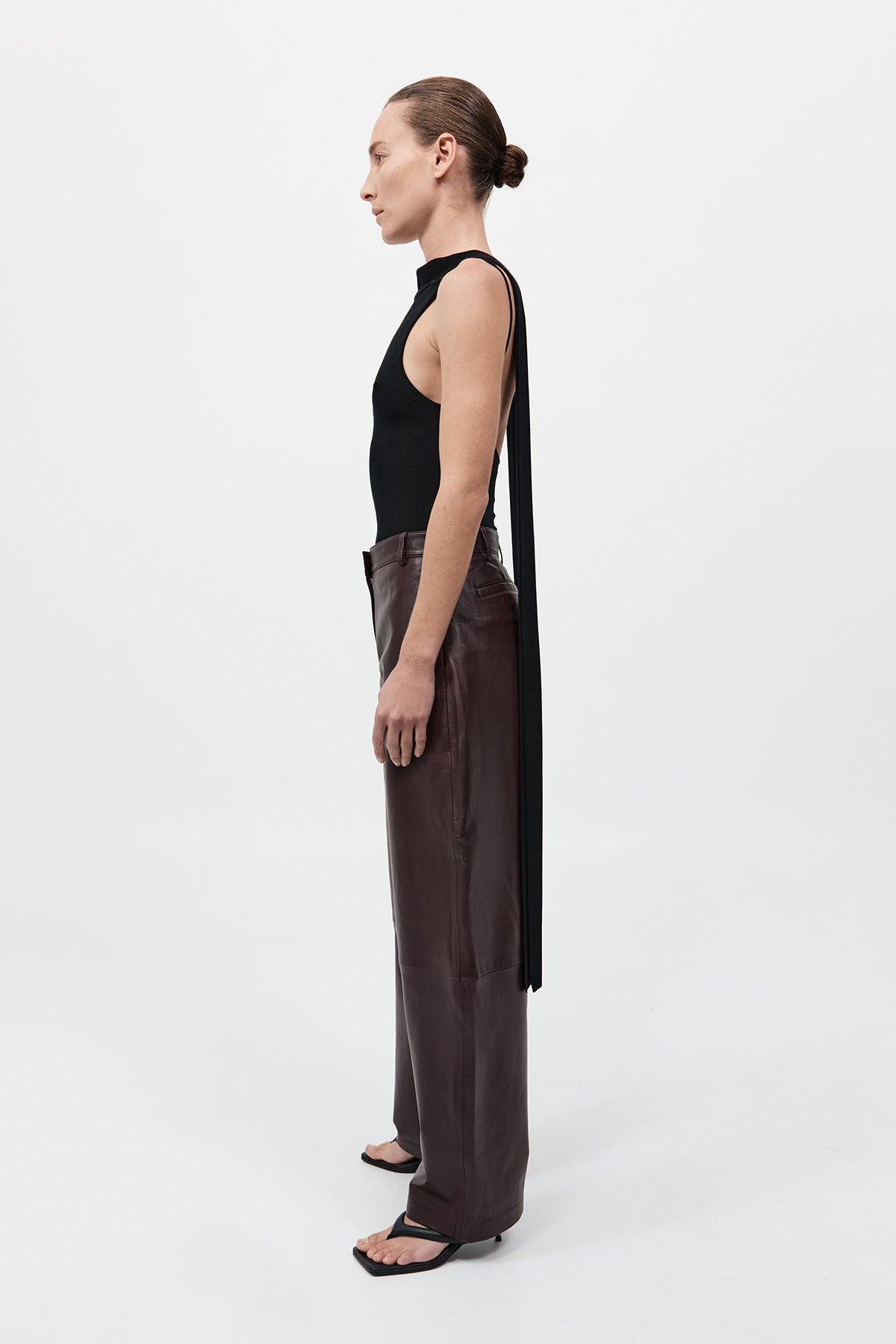 ST AGNI LEATHER BALLOON PANTS | THE NEW TREND