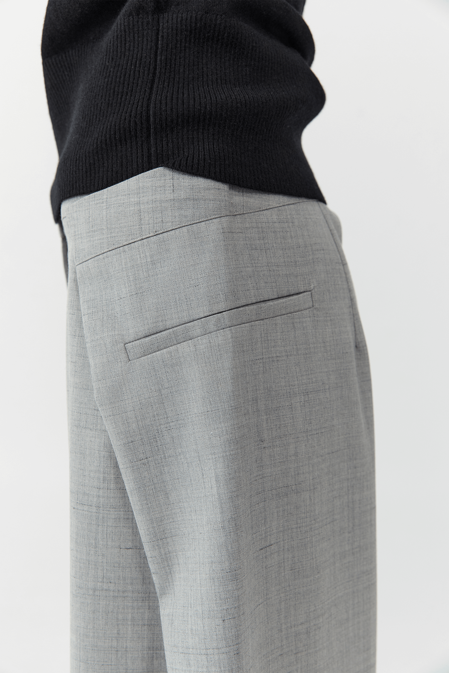 TAILORED FOLD PANTS
