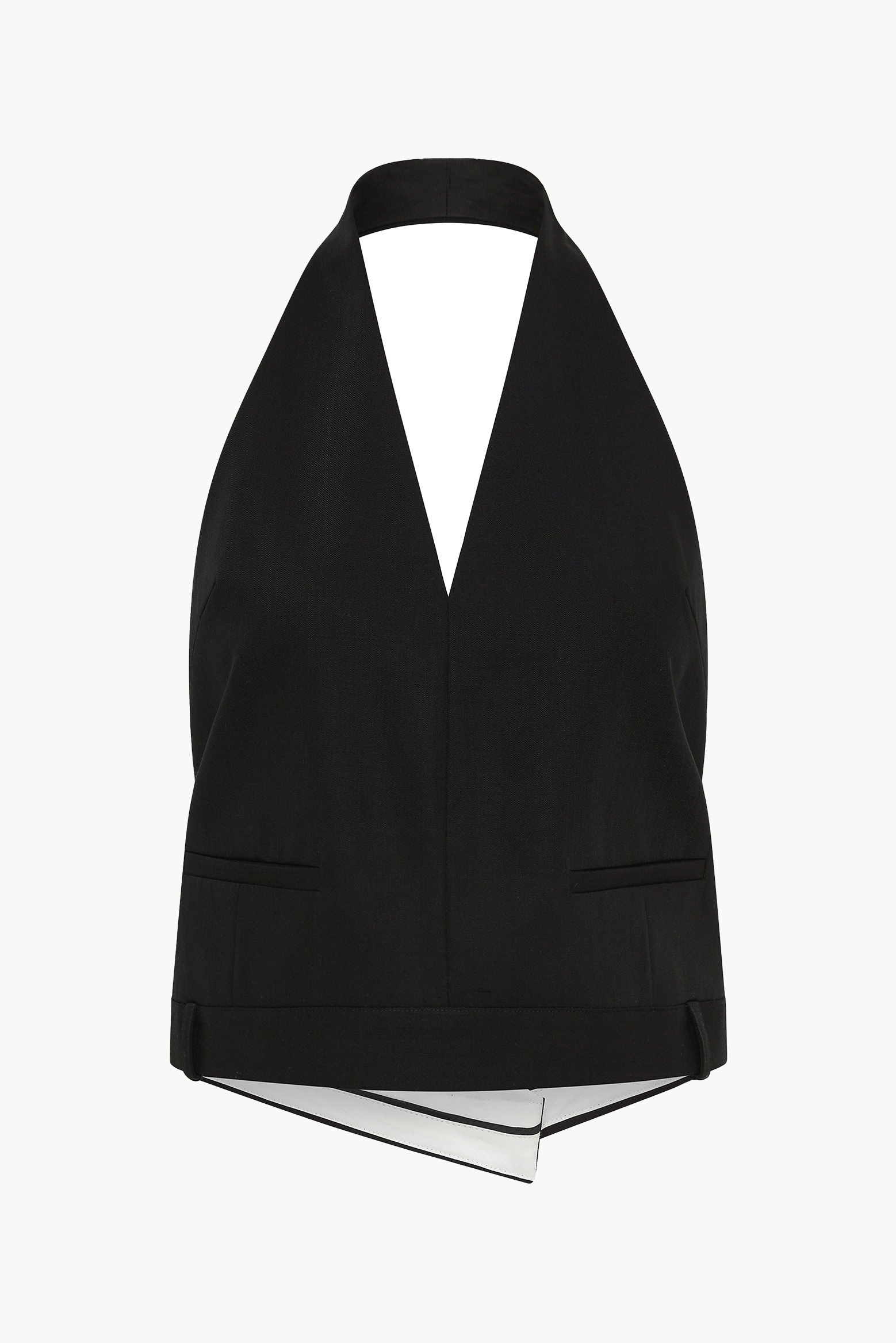 ST. AGNI UPSIDE DOWN HALTER TOP  | THE NEW TREND