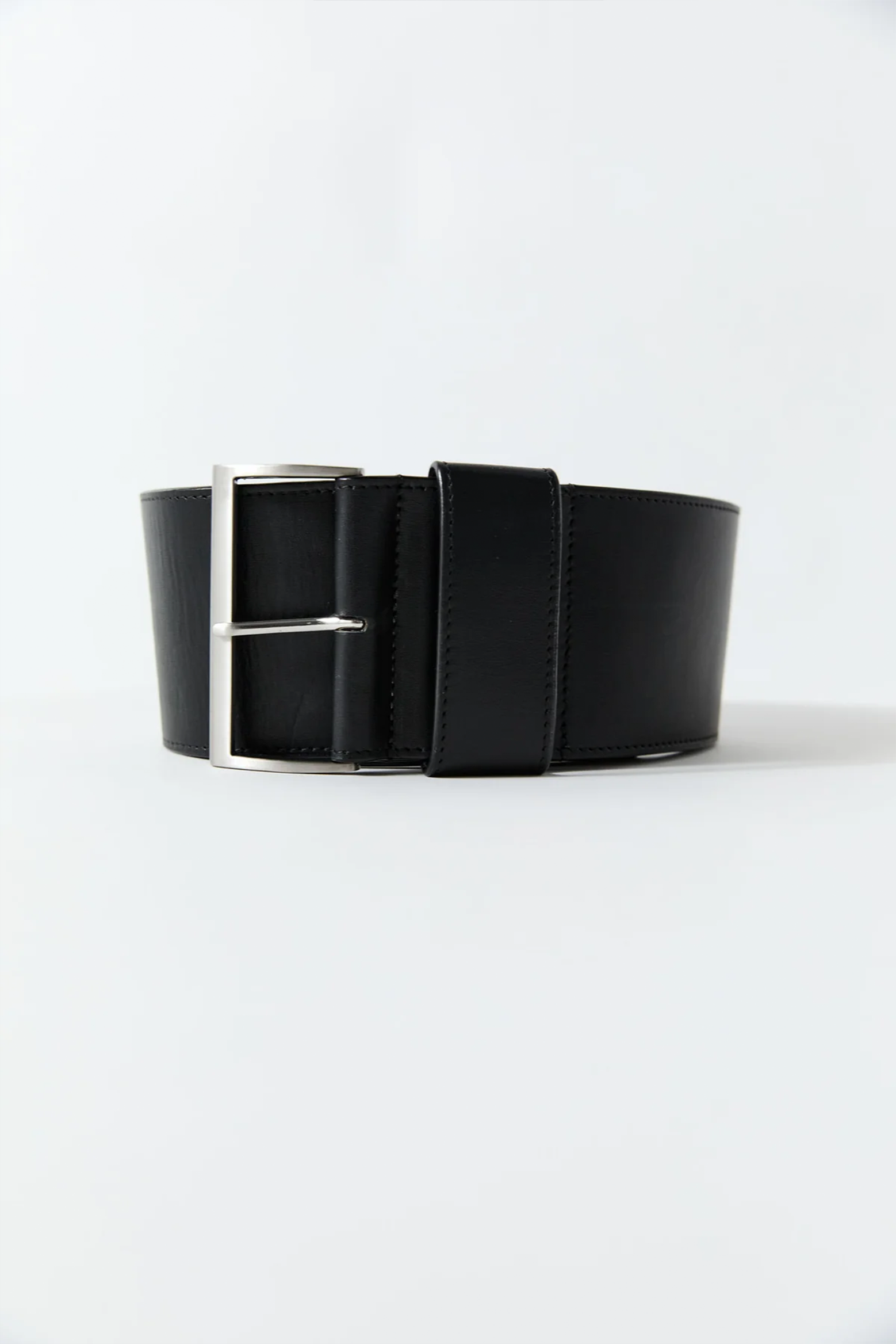 ST.AGNI WIDE CLASSIC BELT IN BLACK | THE NEW TREND