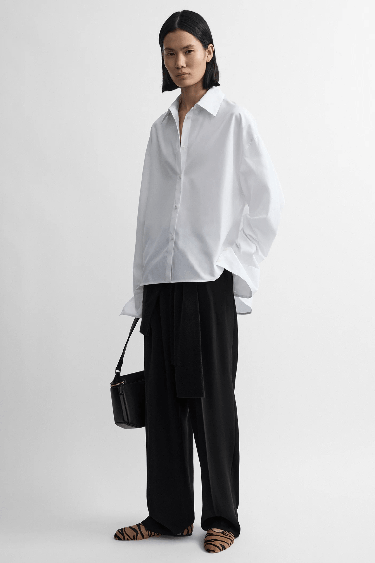 BOXY POPLIN SHIRT