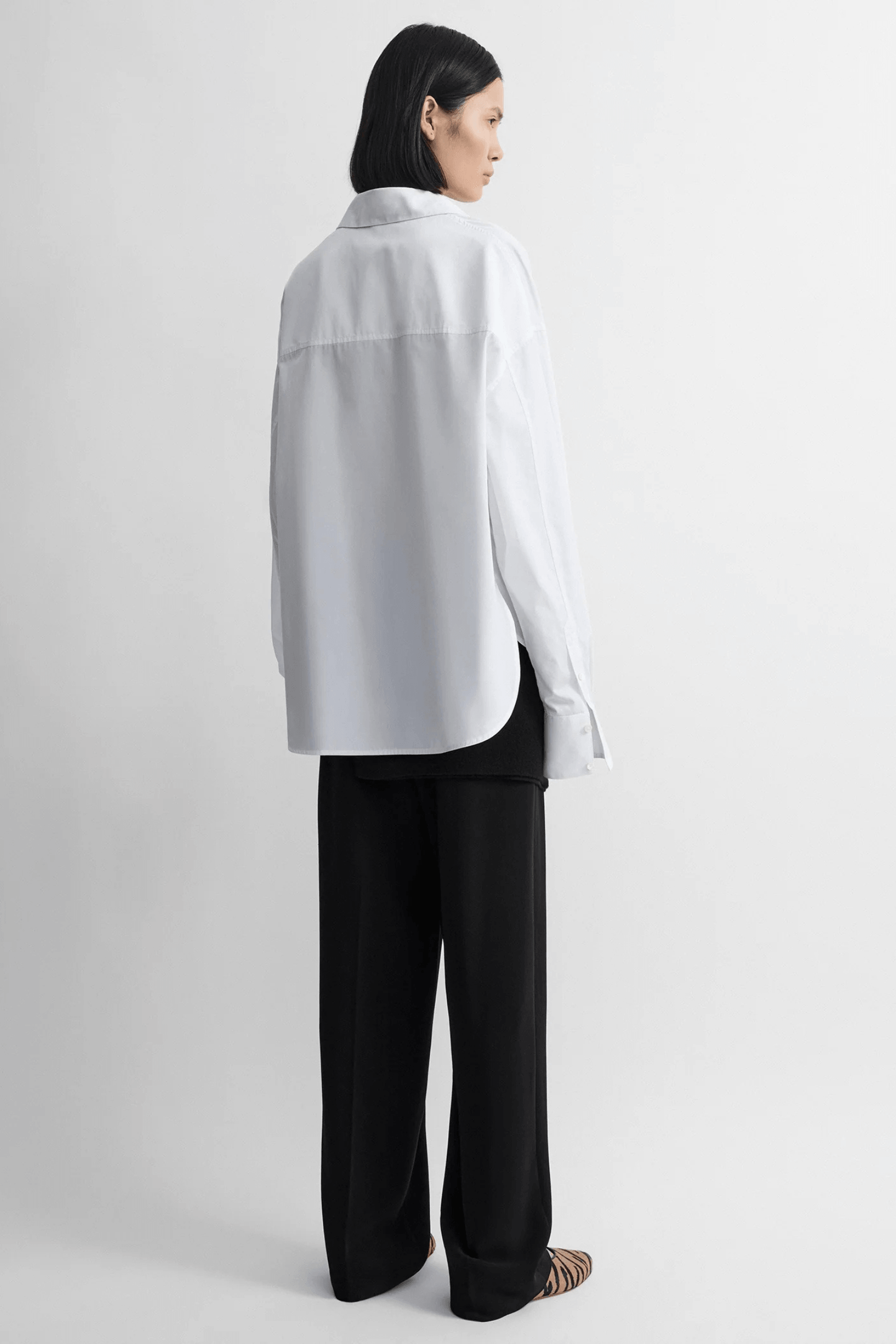 BOXY POPLIN SHIRT