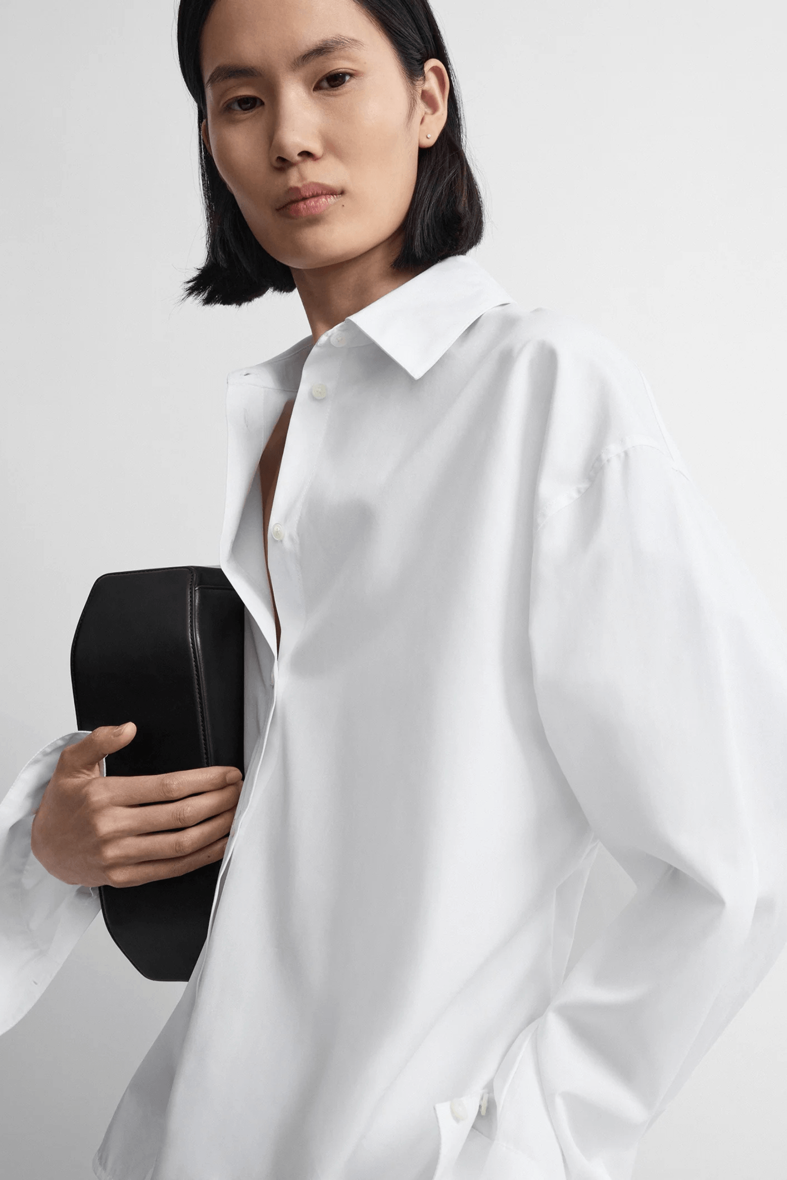 BOXY POPLIN SHIRT