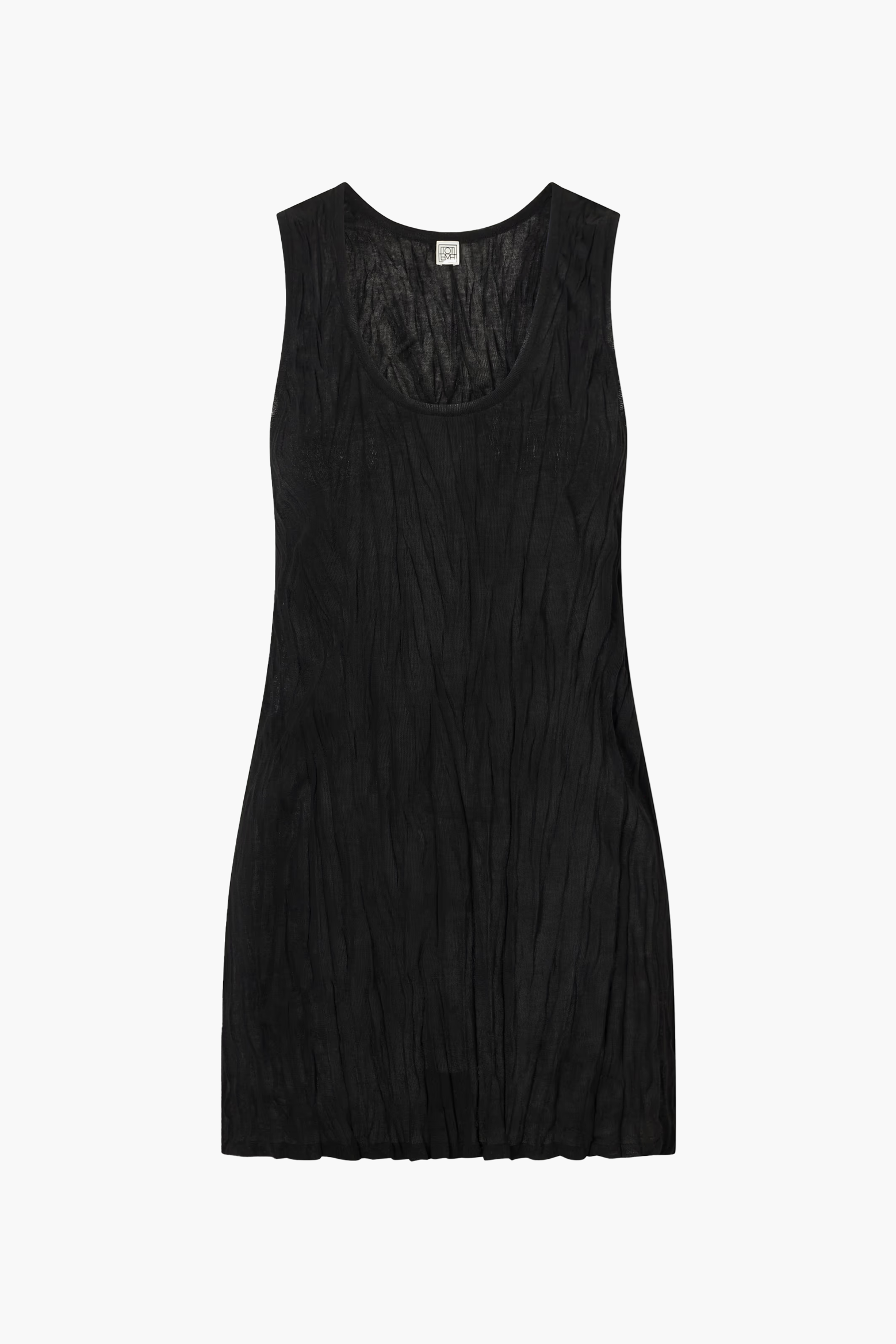 CRINKLED COTTON TANK