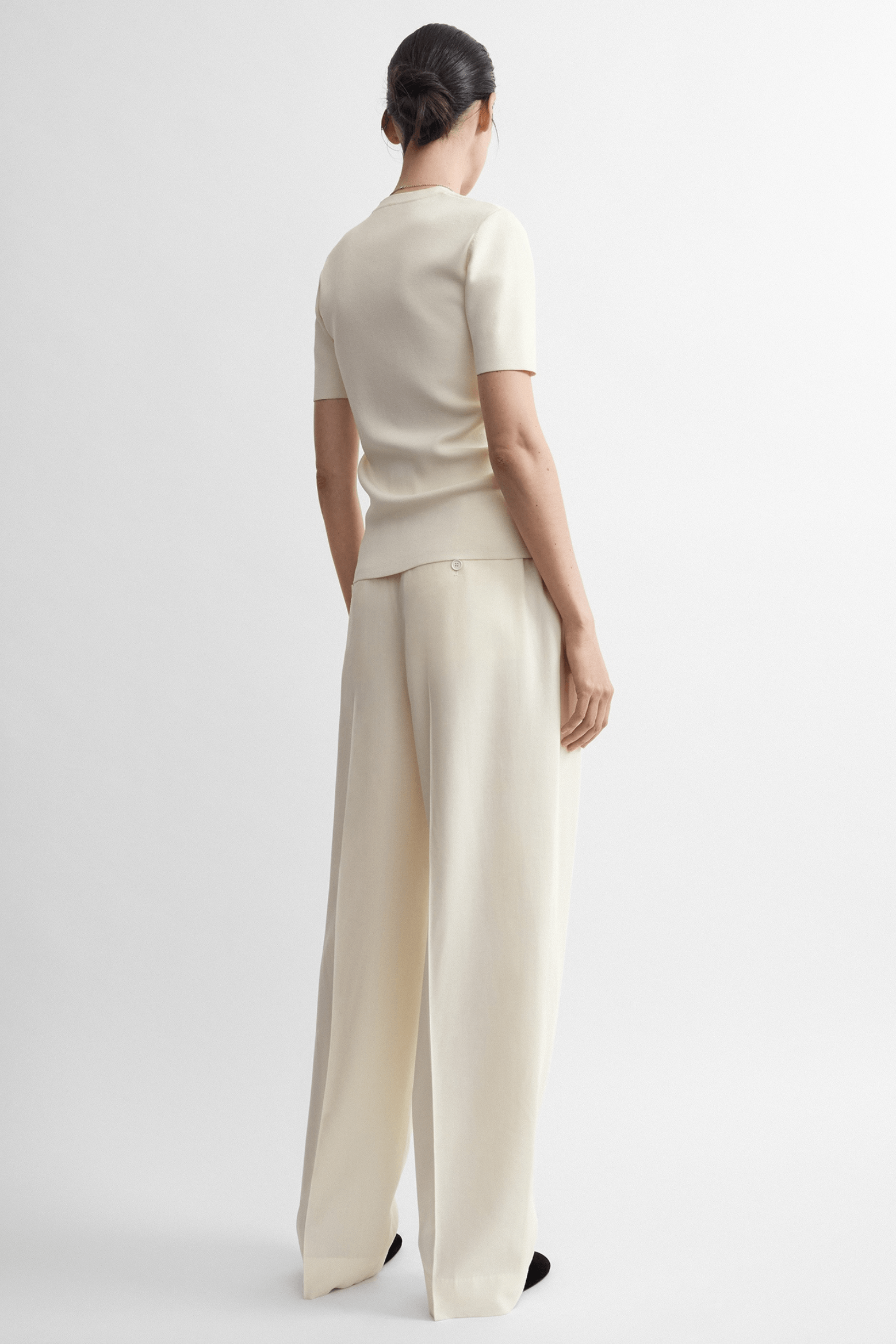 HIGH-WAIST TROUSERS