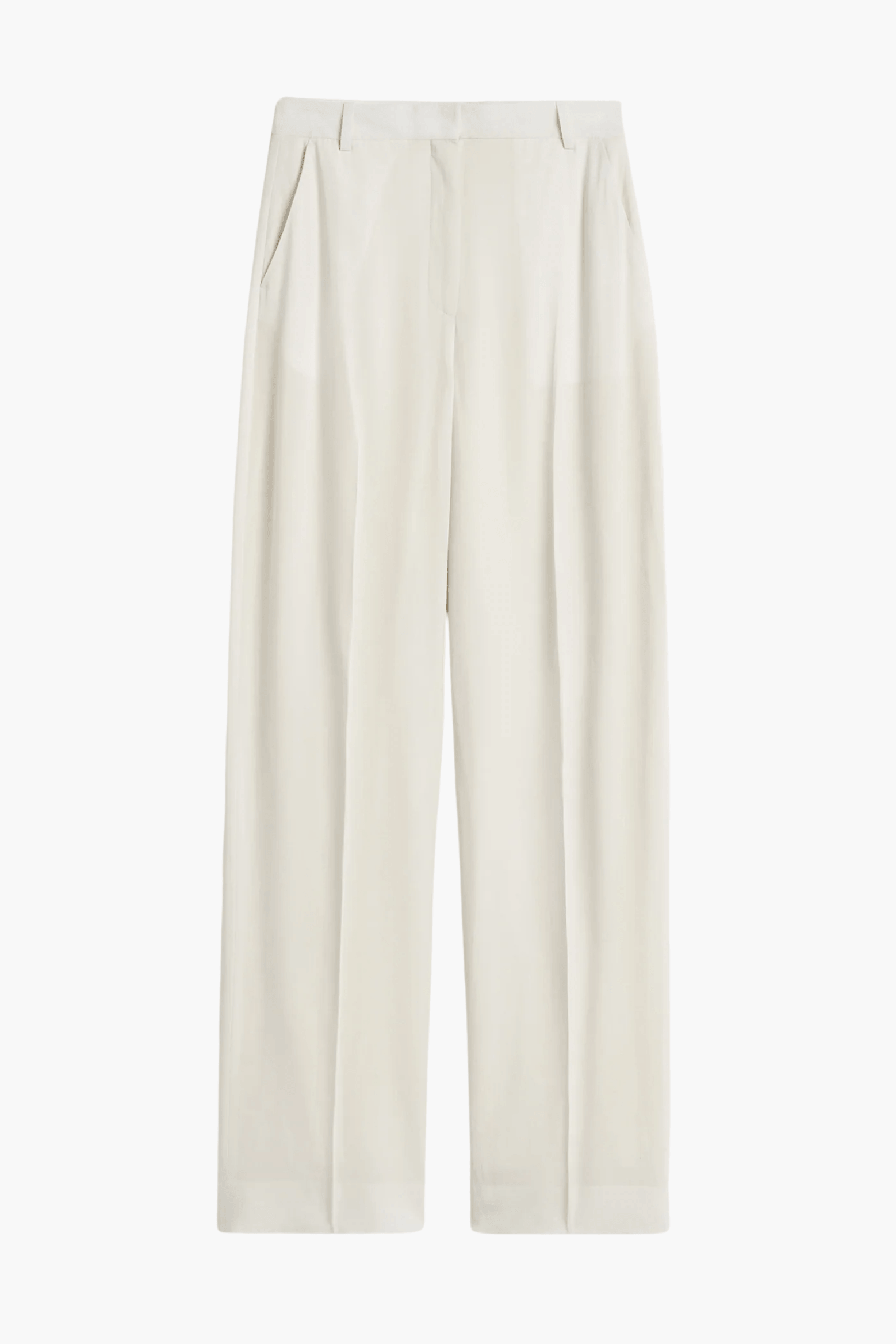 HIGH-WAIST TROUSERS
