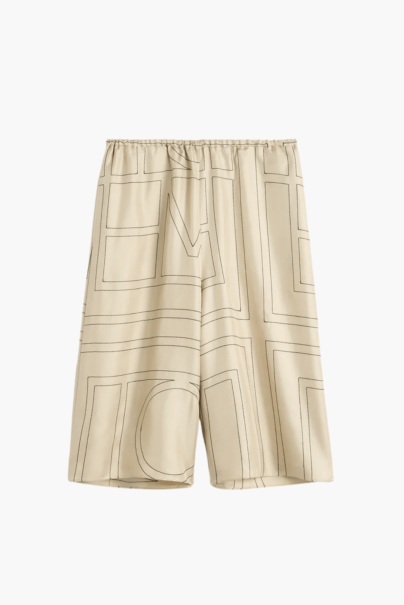 MONOGRAM SILK PJ CULOTTES
