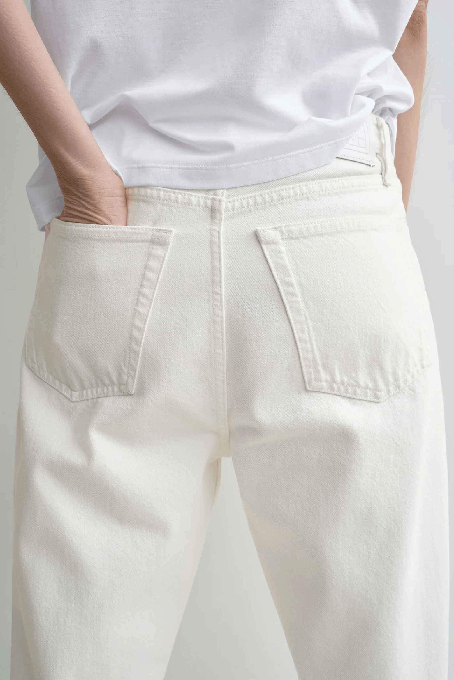 TWISTED SEAM DENIM FULL LENGTH