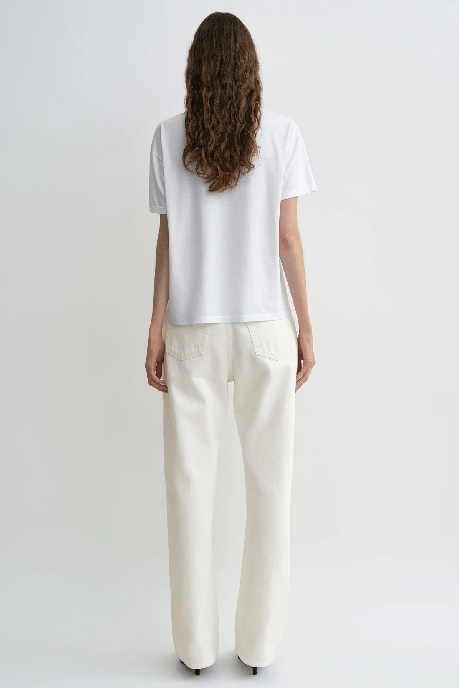 TWISTED SEAM DENIM FULL LENGTH