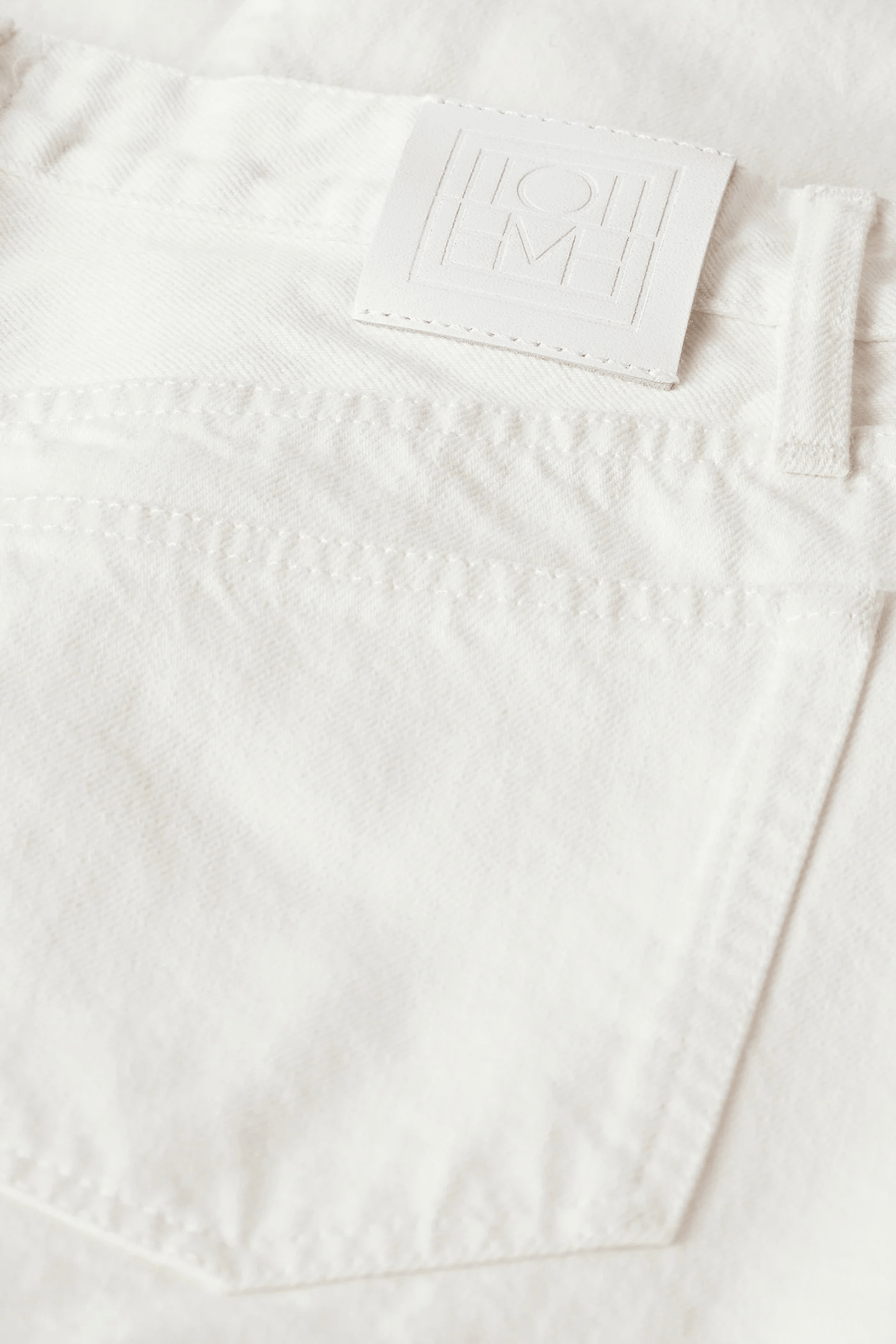 TWISTED SEAM DENIM FULL LENGTH