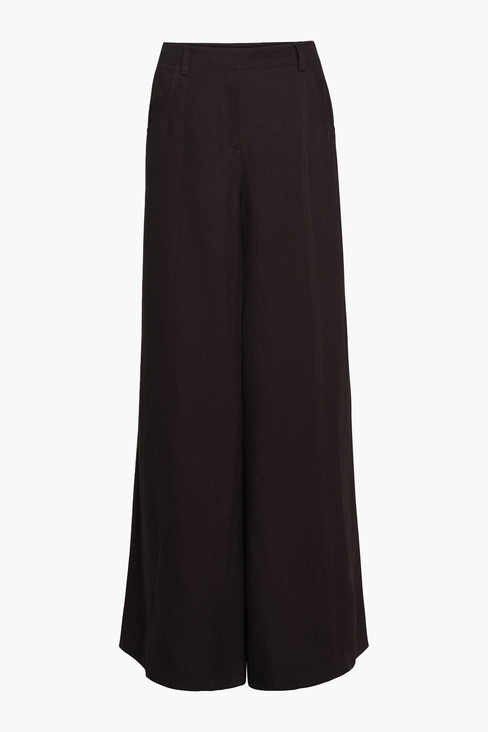 TWP DEES TROUSER IN DARK CHOCOLATE | THE NEW TREND