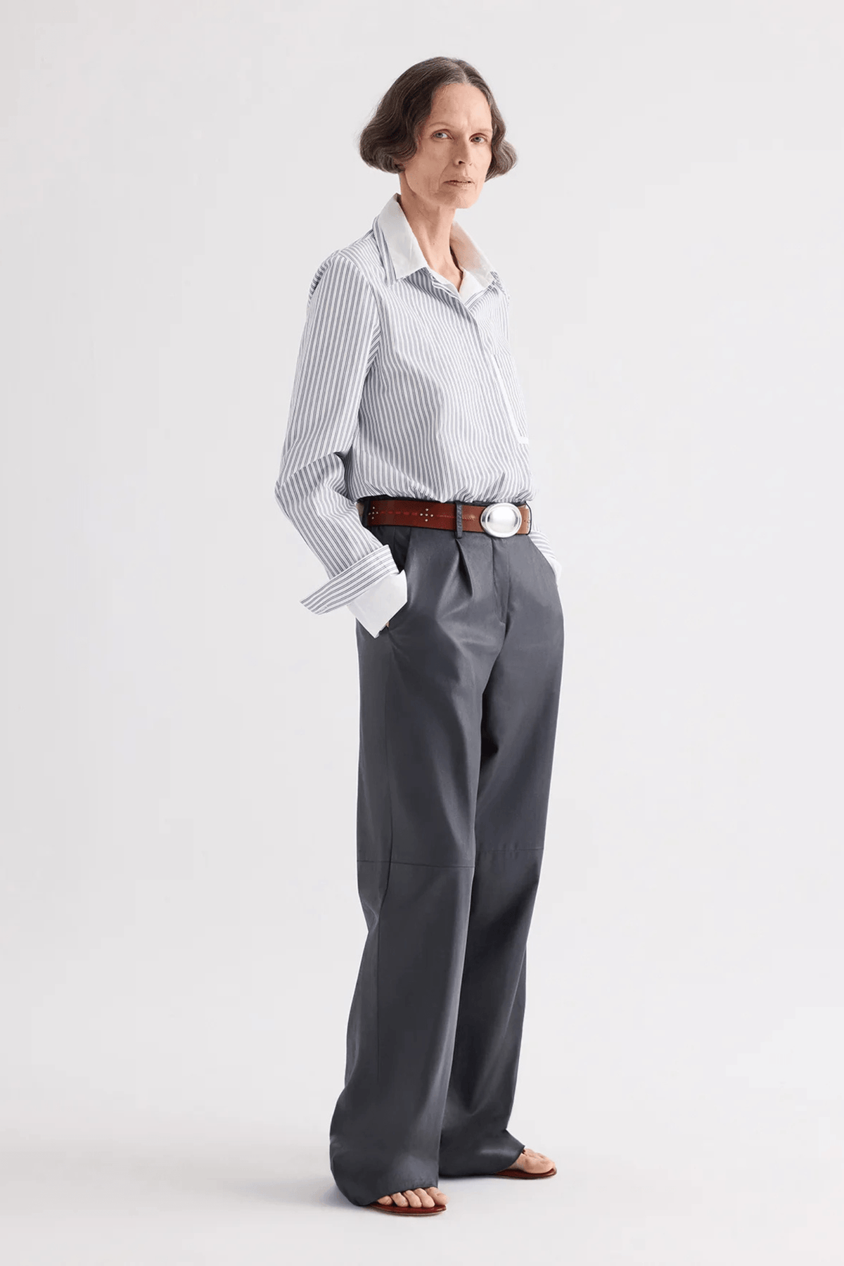 DOUBLE LAYER BOYFRIEND SHIRT
